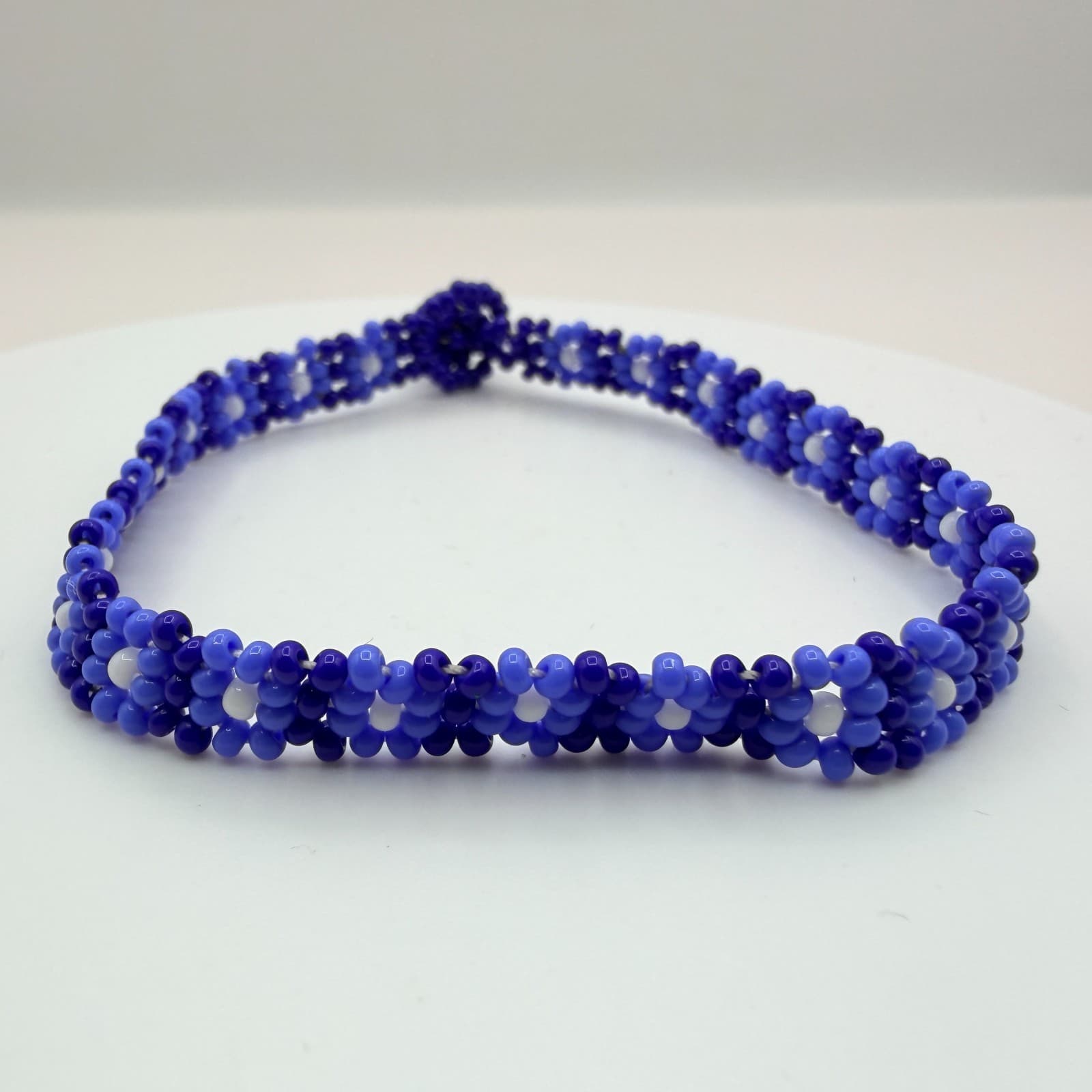 Vintage Y2K Glass Beaded Bracelet Boho Retro Women's Classic Fashion Jewelry - Thumbnail 4