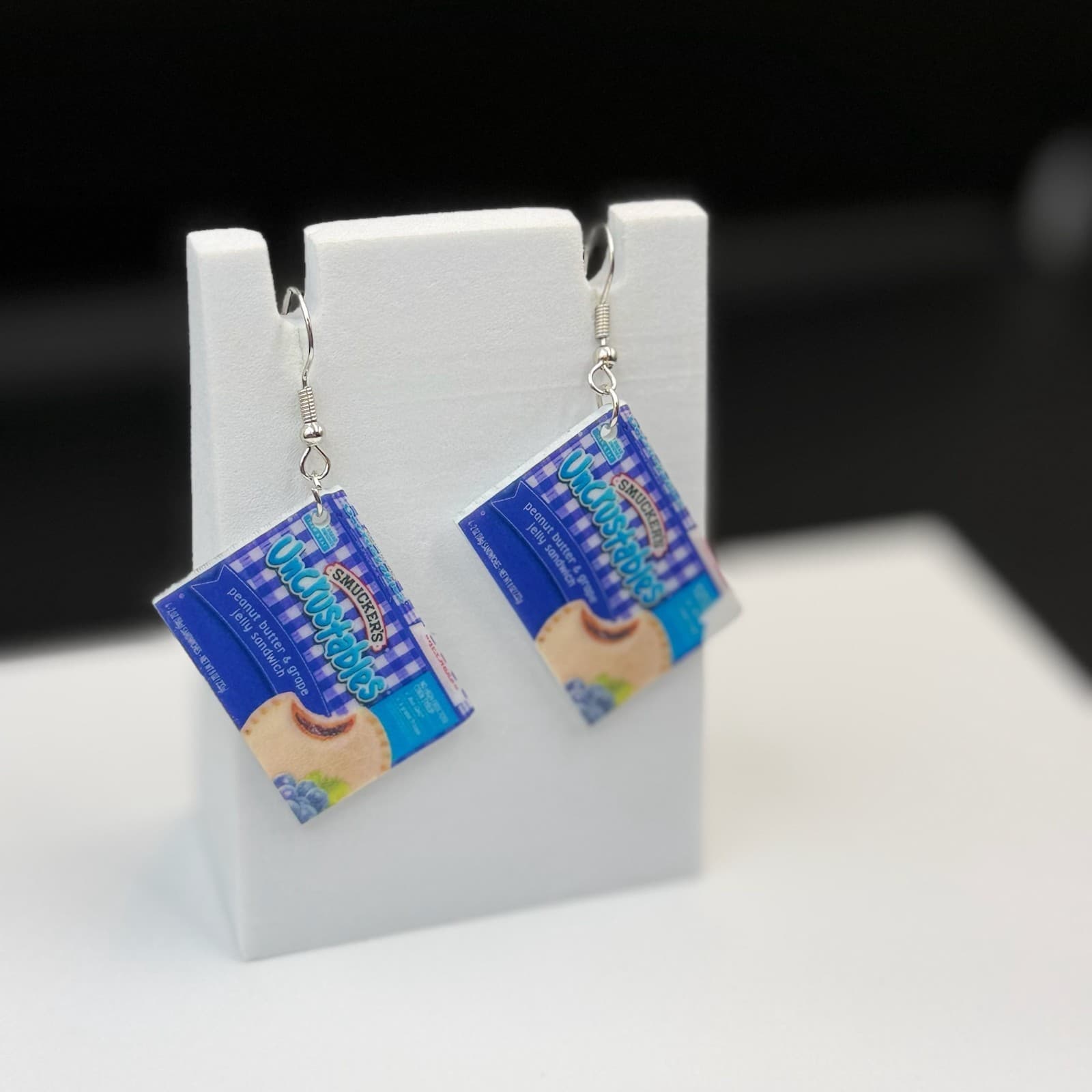 Vintage Smucker's Uncrustables Peanut Butter & Grape Jelly Sandwich Dangle - Thumbnail 9