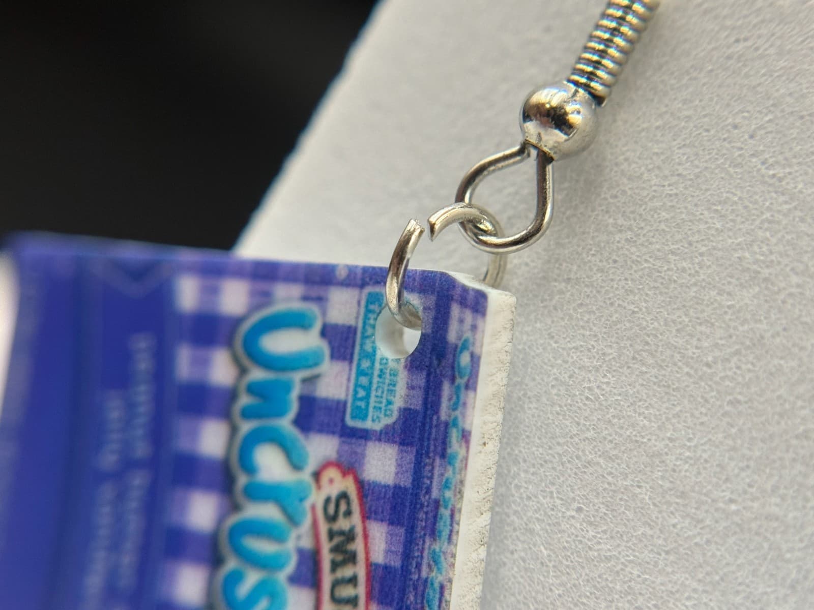 Vintage Smucker's Uncrustables Peanut Butter & Grape Jelly Sandwich Dangle - Thumbnail 13