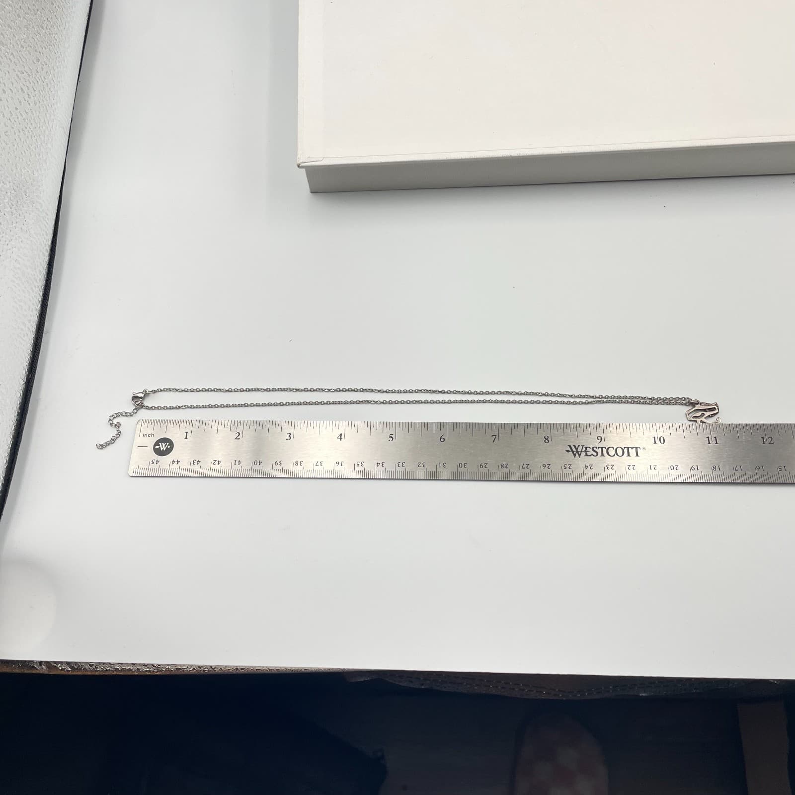 Vintage Silver Tone Ancient Egyptian Eye of Horus & Lotus Charm Necklace Jewelry - Thumbnail 7