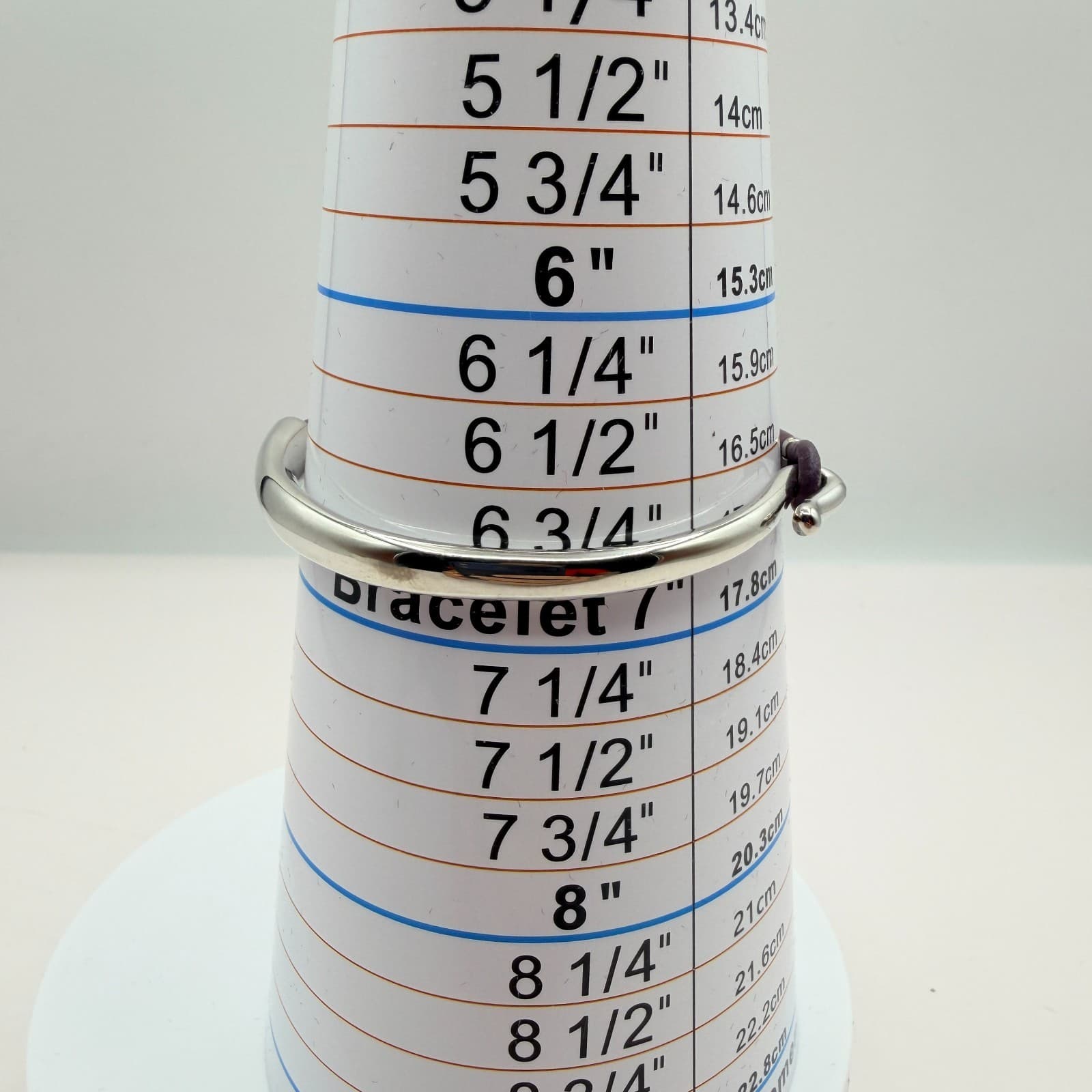 Vintage Y2K Elegant Leather Polished Hook Clasp Minimalist Bracelet Jewelry - Thumbnail 9