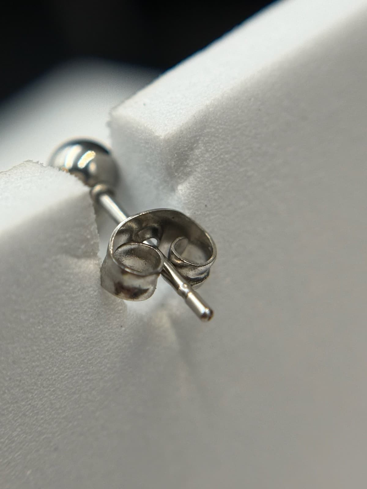 Vintage Womens silver Tone Chain Blue Beaded Fashion Dangle/Drop Earrings - Thumbnail 15