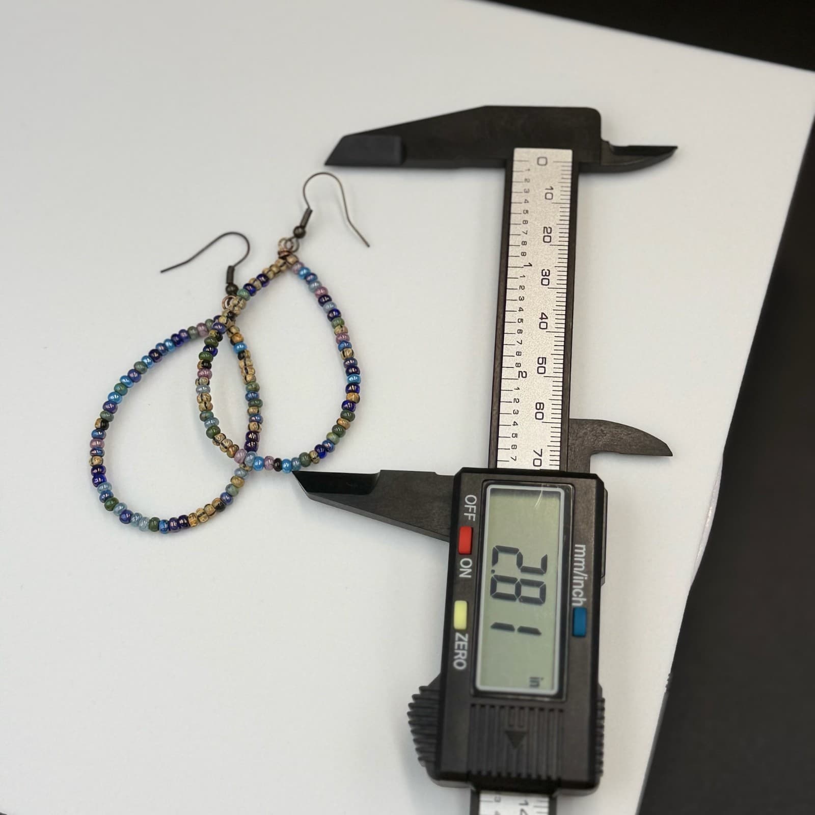 Vintage Handmade Multicolor Beads Fashion Jewelry Western Earrings For Womens - Thumbnail 17