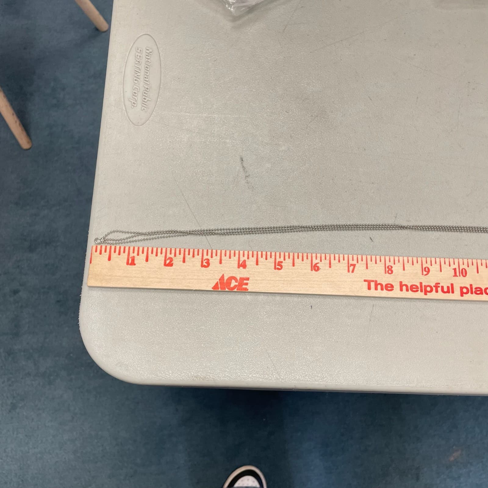 Vintage Yellow Green Glass Rhinestones Silver-Tone Classic Tassel Necklace - 20" - Thumbnail 9