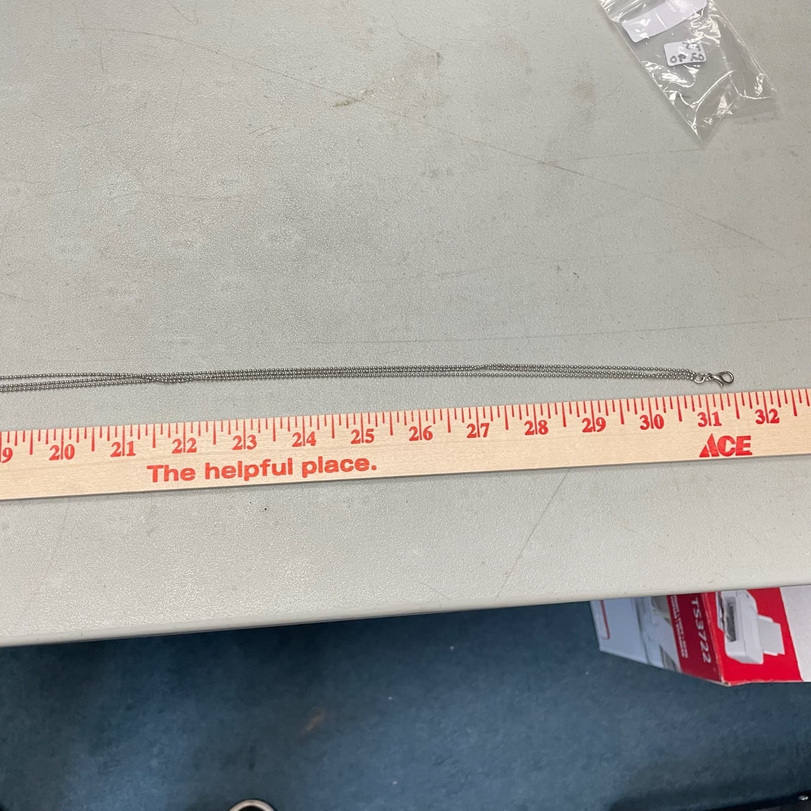 Vintage Yellow Green Glass Rhinestones Silver-Tone Classic Tassel Necklace - 20" - Thumbnail 12