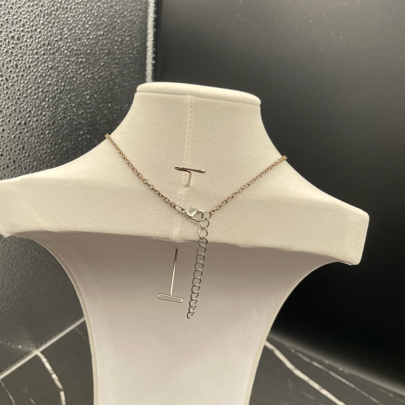 Vintage BFF Gold-Tone Lobster Crayon Glitter Heart Pendant Opening Locket - Thumbnail 13