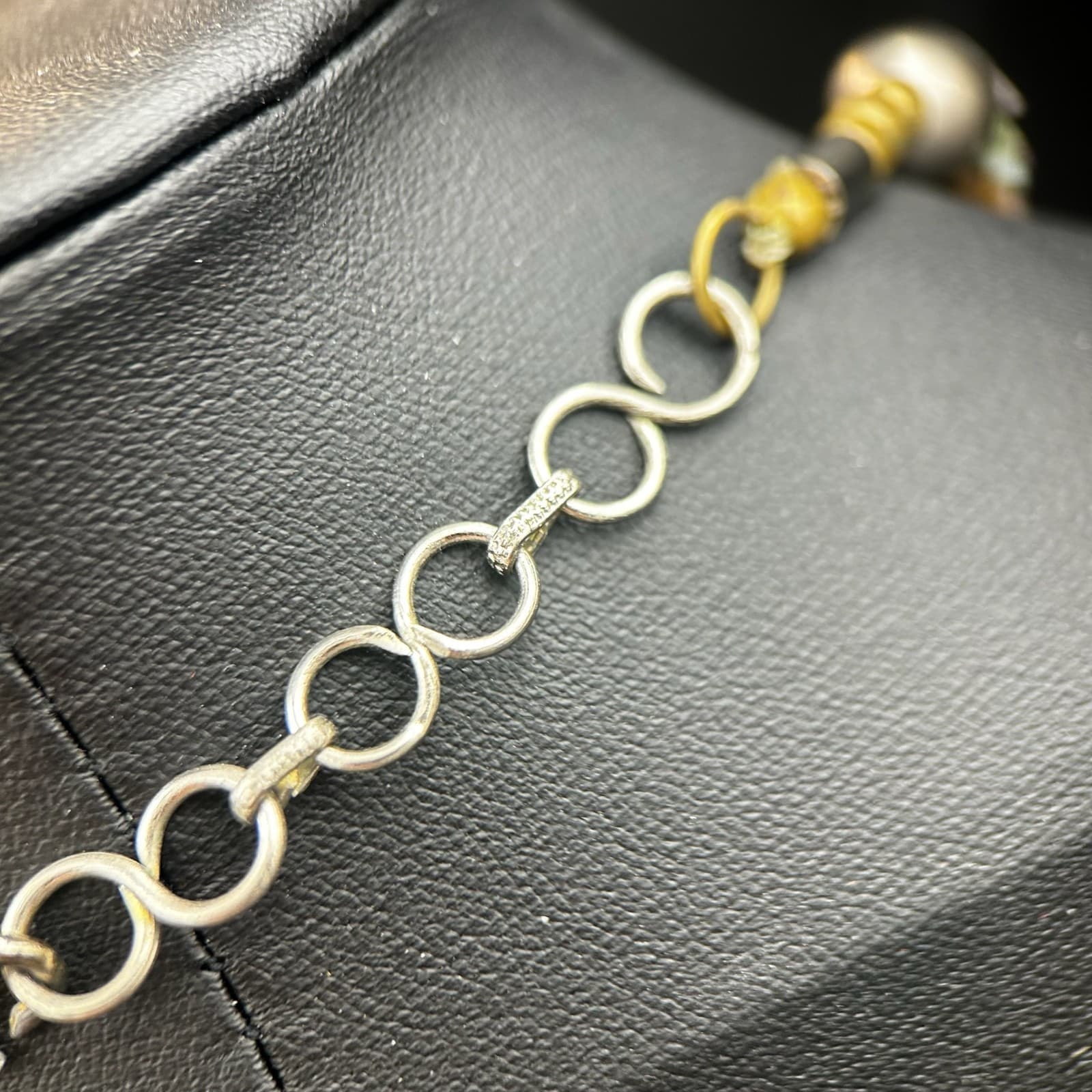 Vintage Seed Bead Multi-Strand Necklace 19" Boho Layered Costume Jewelry - Thumbnail 7