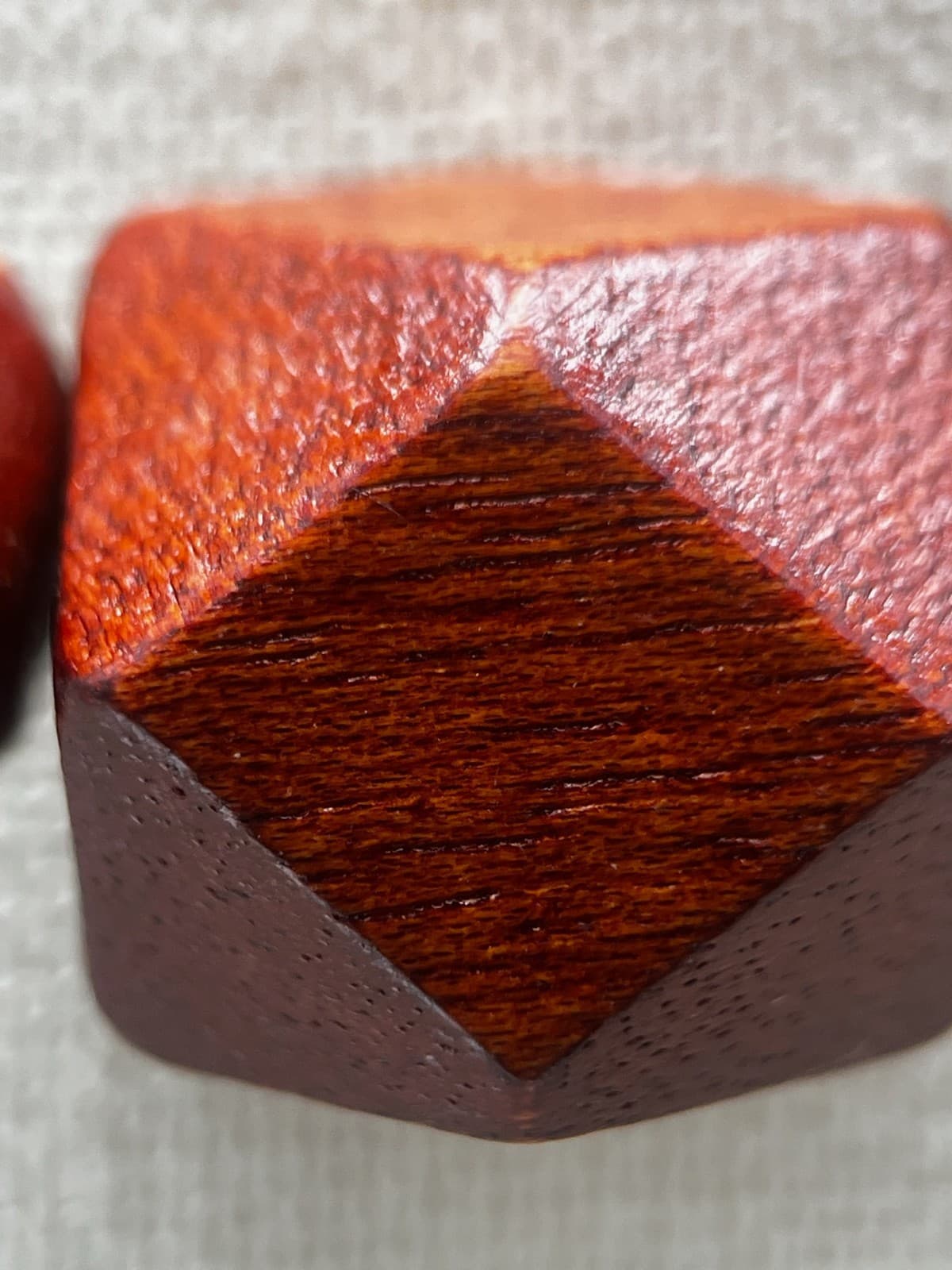 Vintage Wooden Beaded Necklace Boho Brown Tan Earthy Y2K Chic - Thumbnail 5