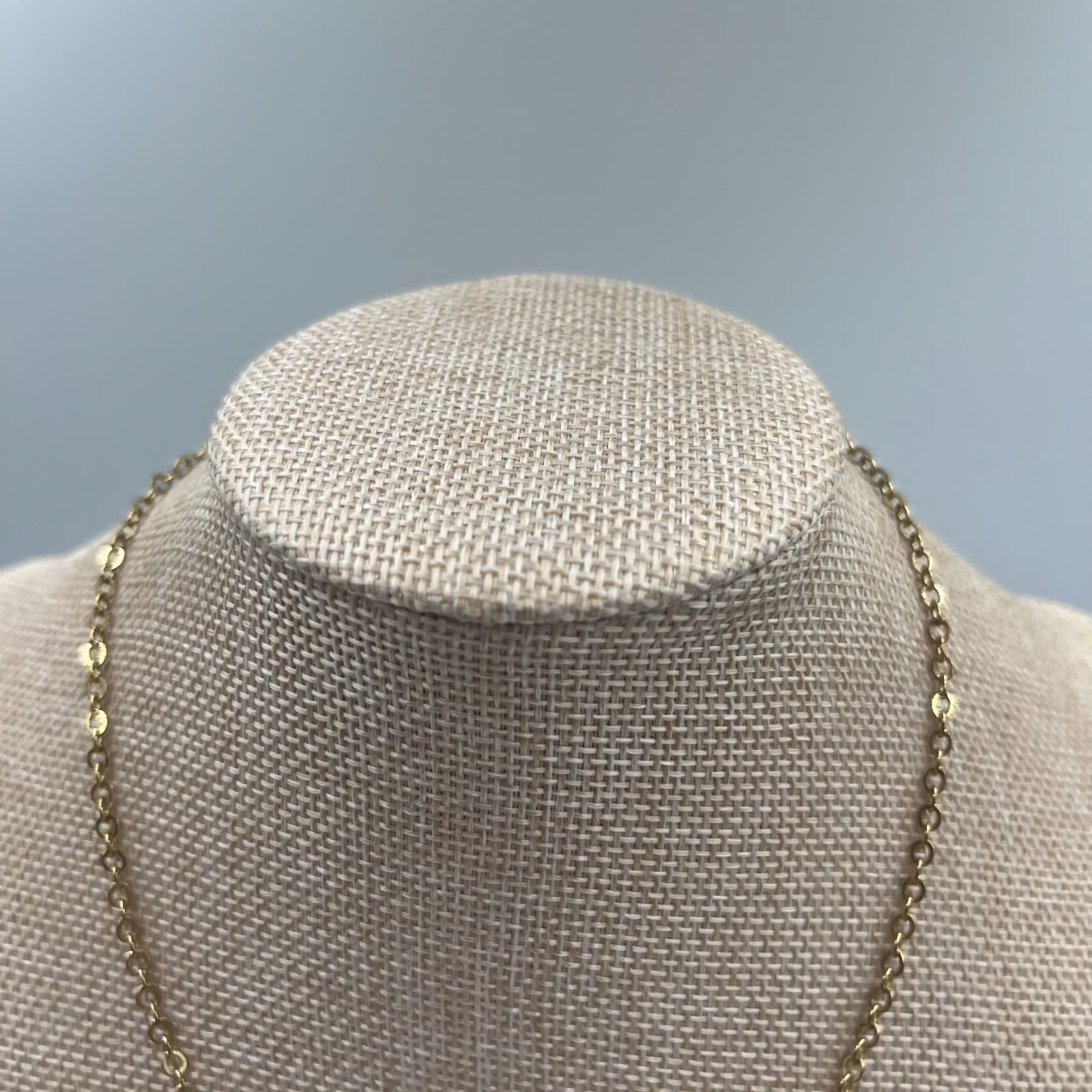 Gold Pave Spike Pendant Necklace Dainty Dagger Triangle Charm Edgy Layering Gift - Thumbnail 2