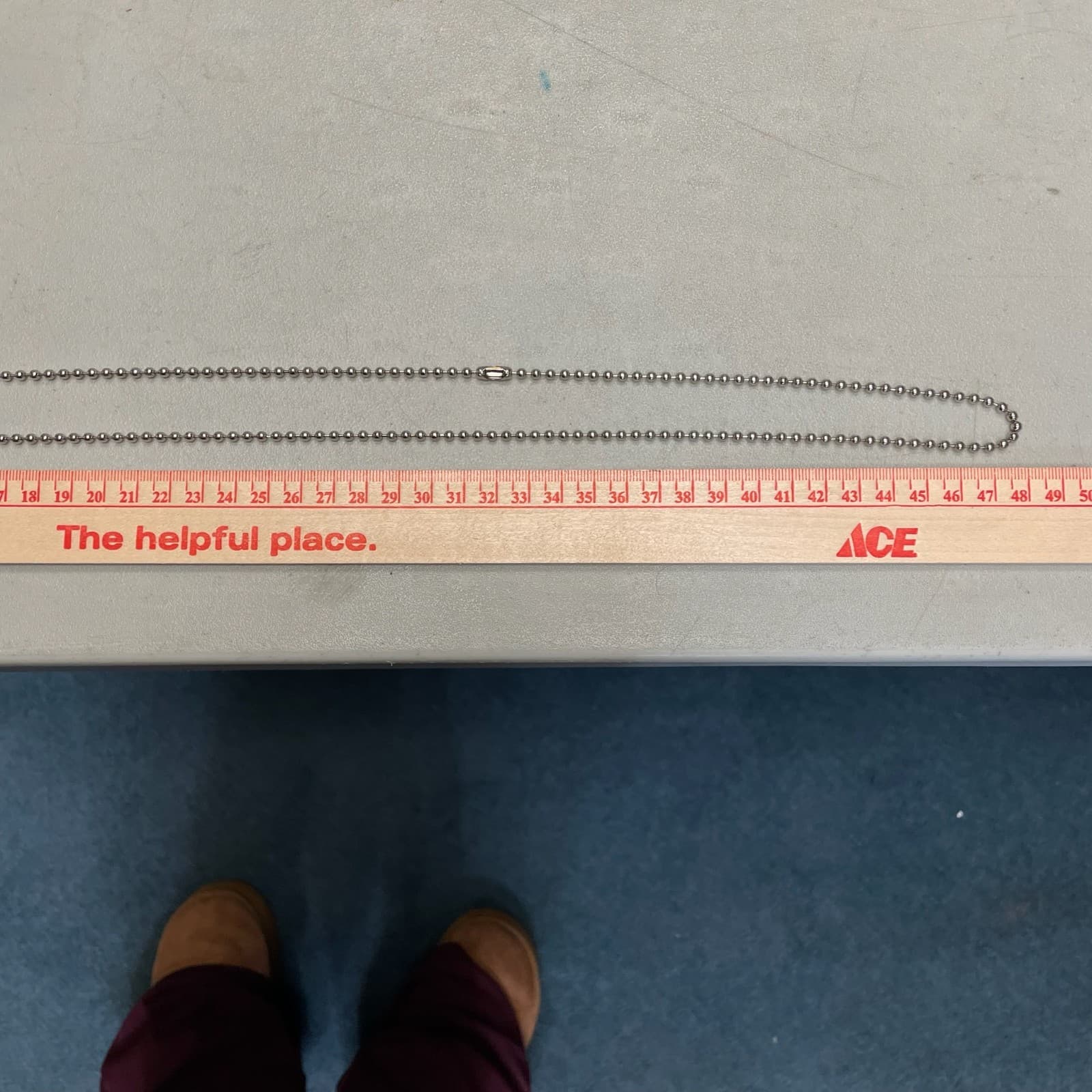 Contemporary Silver-Tone Fashion Ball Chain Metal Whistle Pendant Necklace - Thumbnail 3