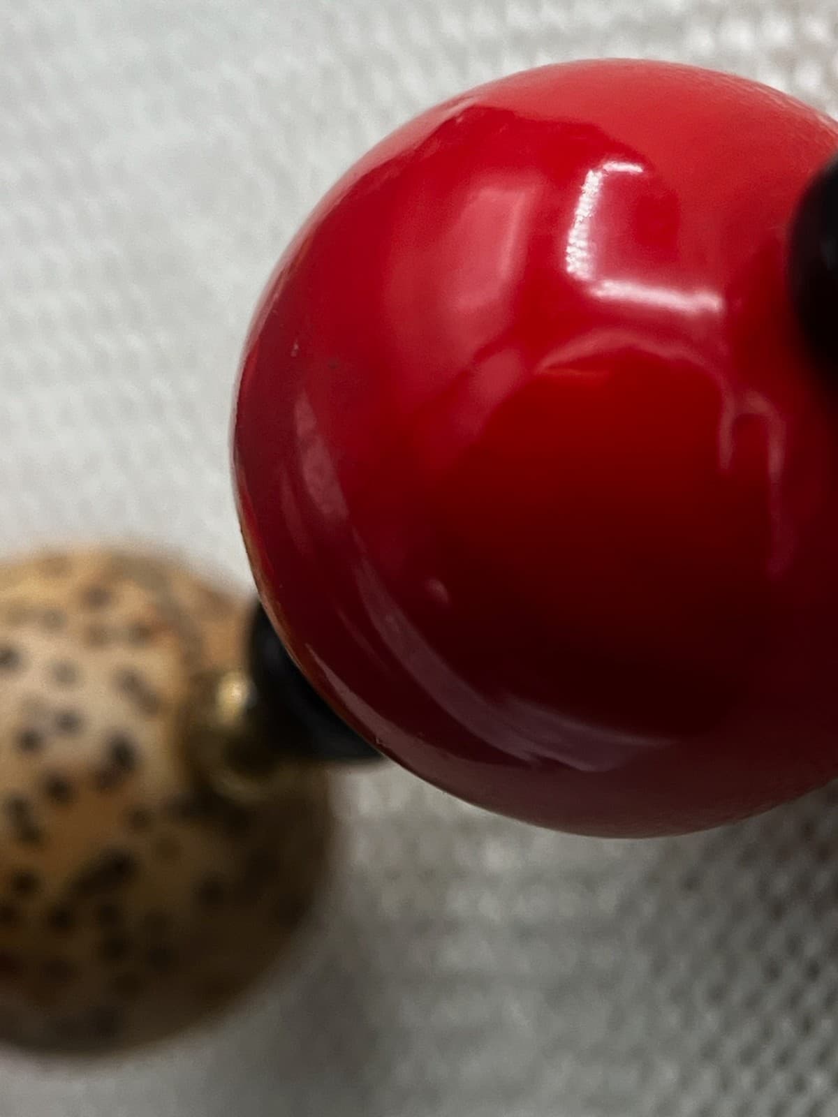 Vintage Long Red Tan Black Beaded Fashion Necklace Boho Statement Jewelry - Thumbnail 9
