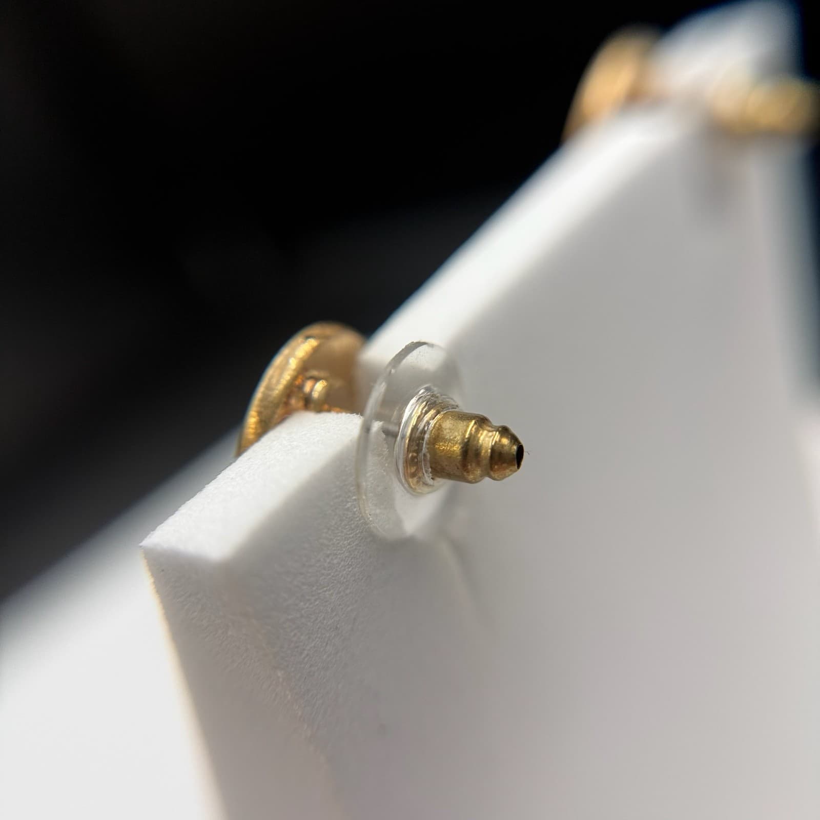 Vintage Womens Gold Pleated Purple Bhumi Ohrringe Dangle Fashion Wedding Earring - Thumbnail 15