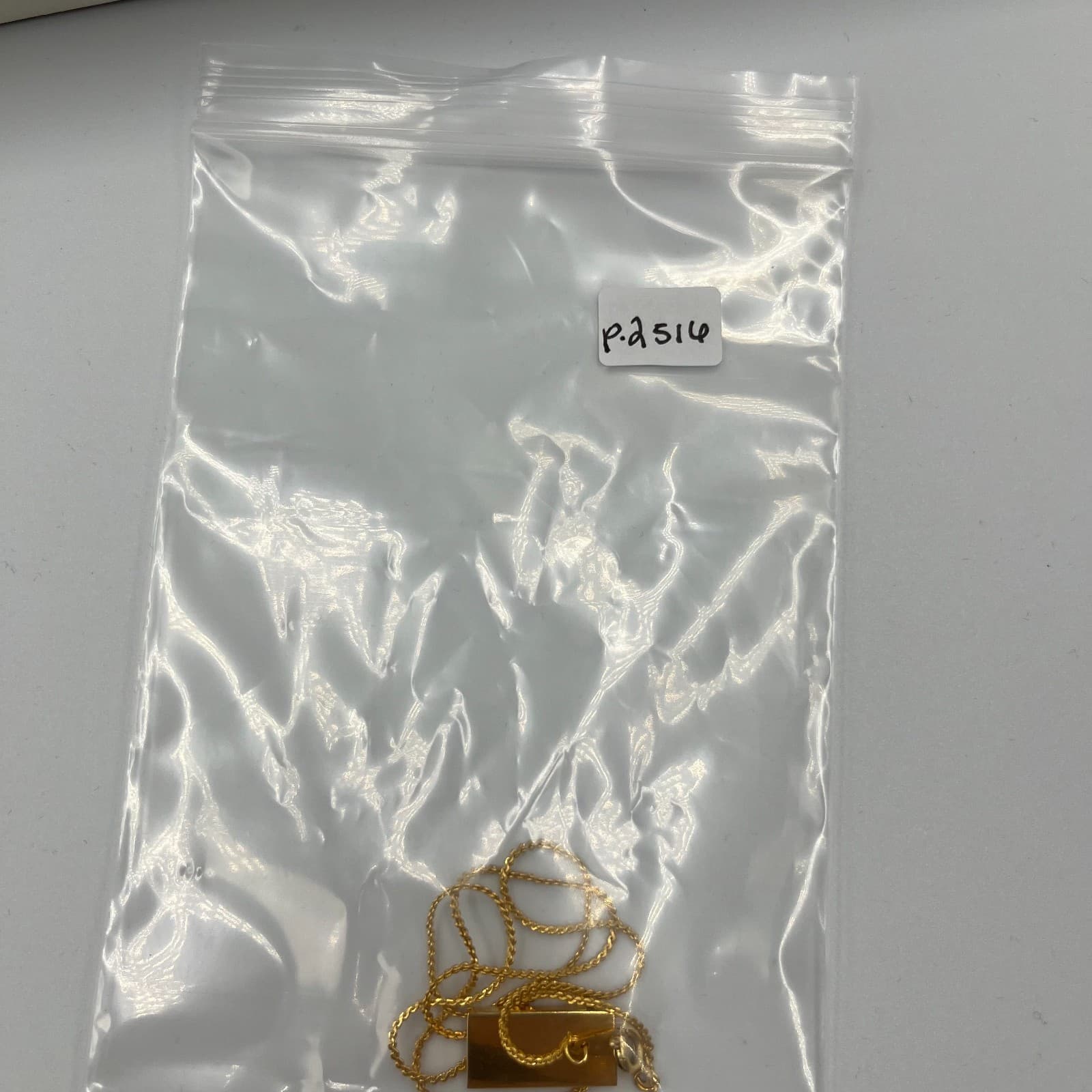 Vintage Gold Bar Pendant Blue Stone Necklace Retro 18 Inch Layering Chain Gift - Thumbnail 10