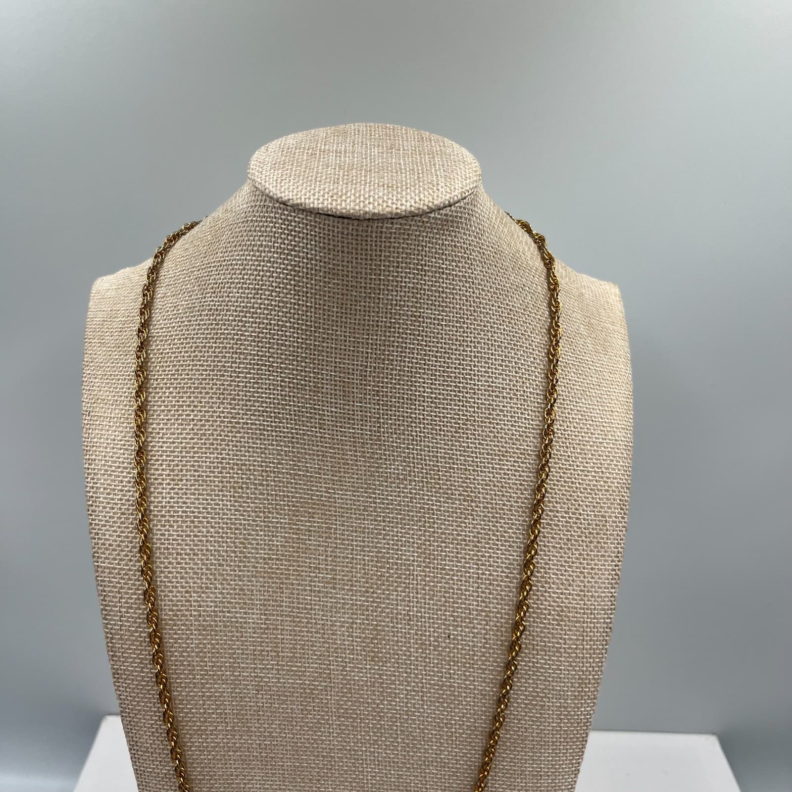 Vintage Banded Agate Slice Pendant Necklace Gold Tone Orange White Geode Boho - Thumbnail 2