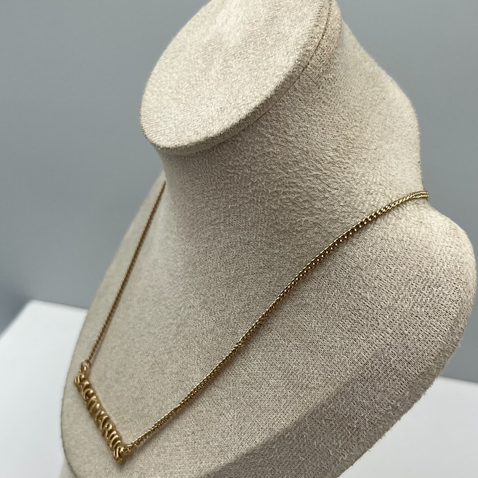 Vintage Sagittarius Zodiac Pendant Necklace Gold Tone Astrology Archer Medallion - Thumbnail 5