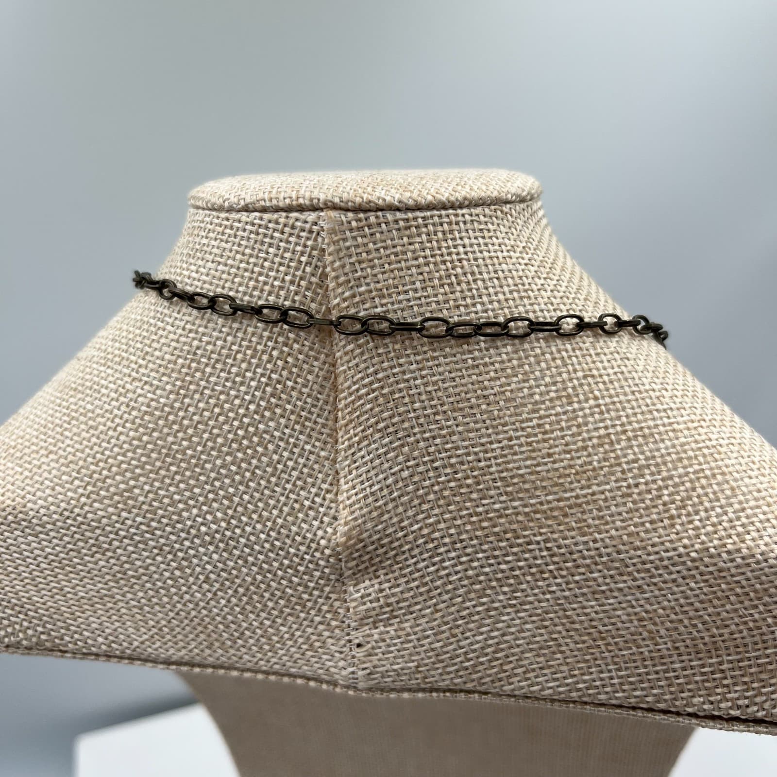 Vintage Owl Heart Pendant Necklace Amber Yellow Rhinestone Brass Tone Retro Boho - Thumbnail 6