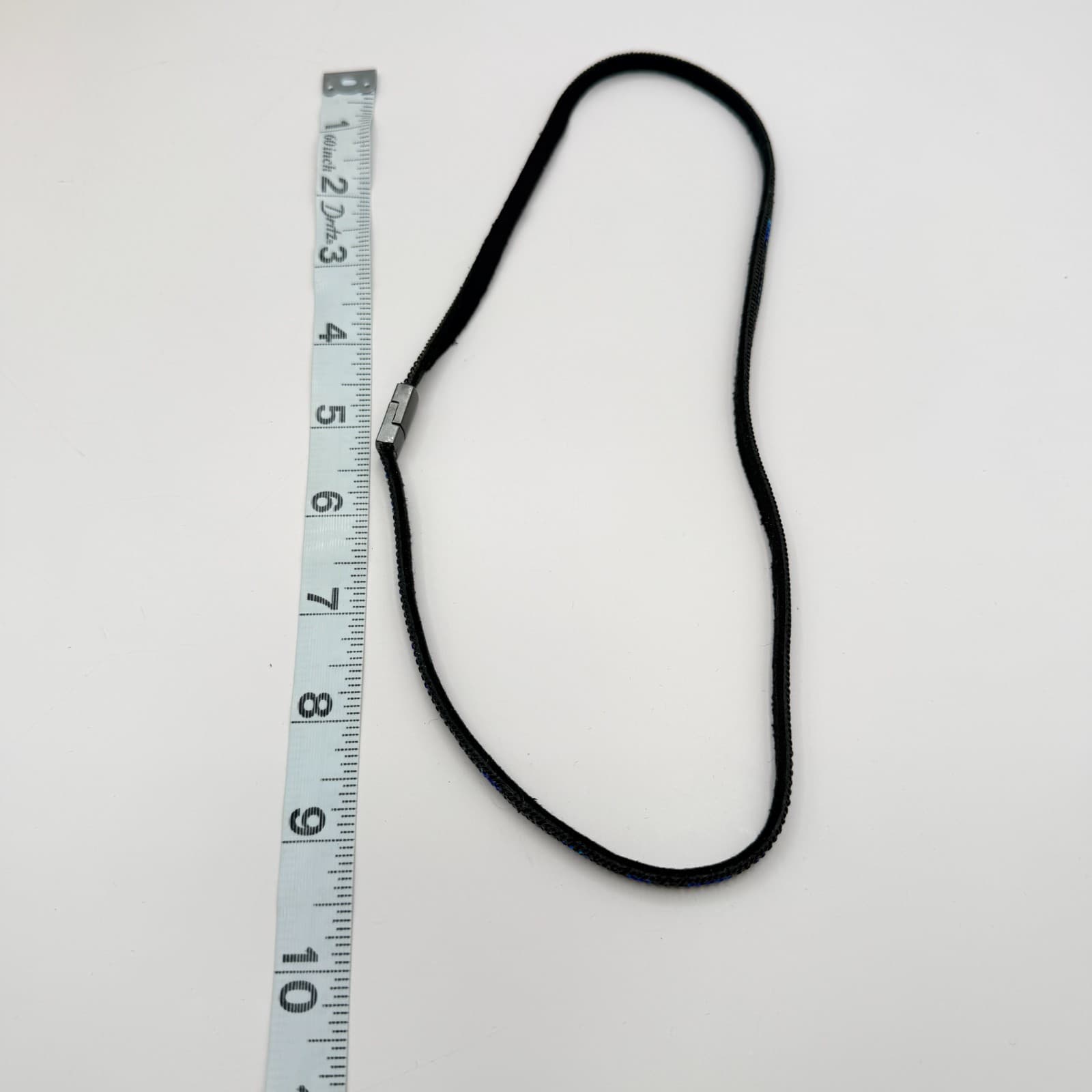 Vintage Y2K Beaded Black Cord Necklace Boho Women's Classic Fashion Jewelry - Thumbnail 8