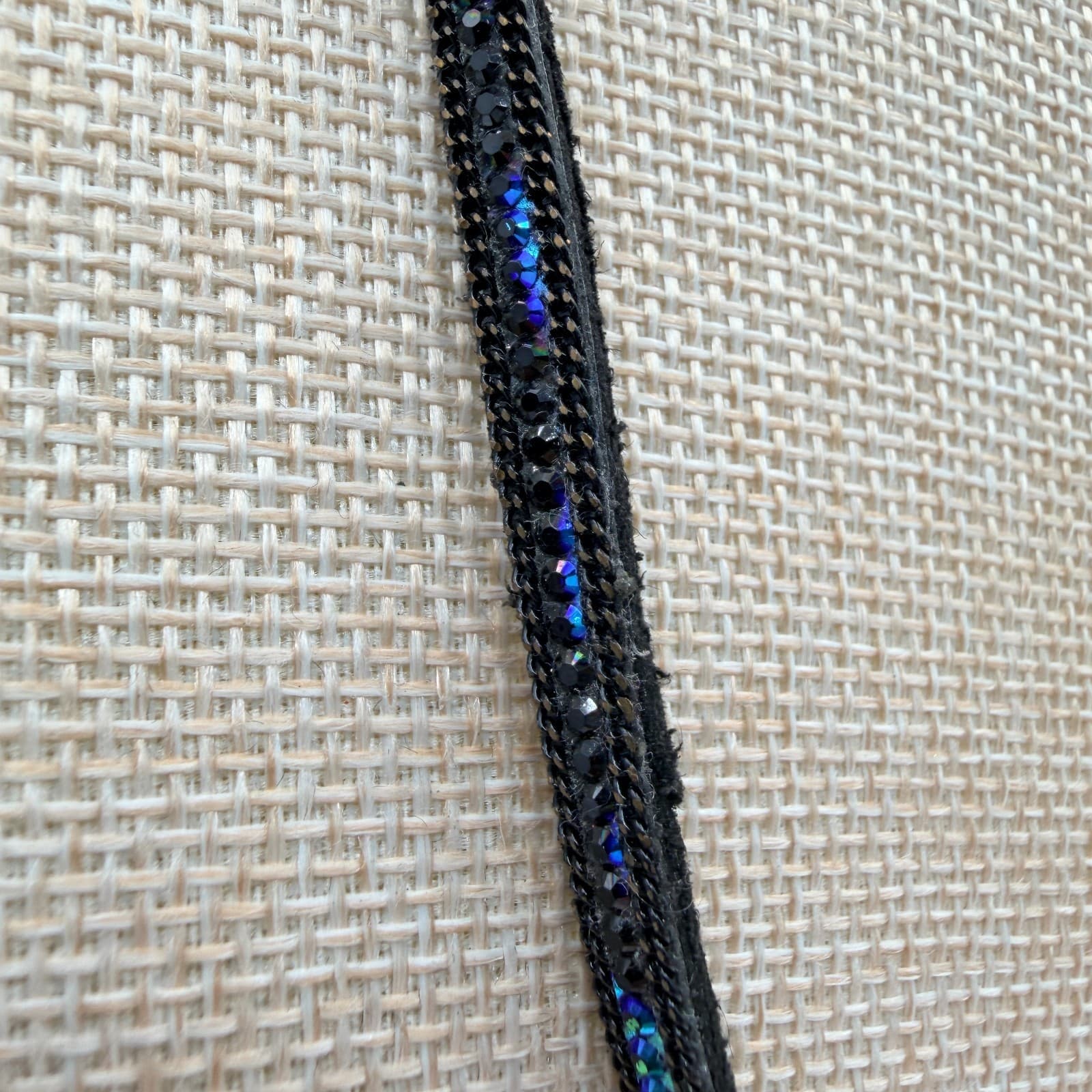 Vintage Y2K Beaded Black Cord Necklace Boho Women's Classic Fashion Jewelry - Thumbnail 3