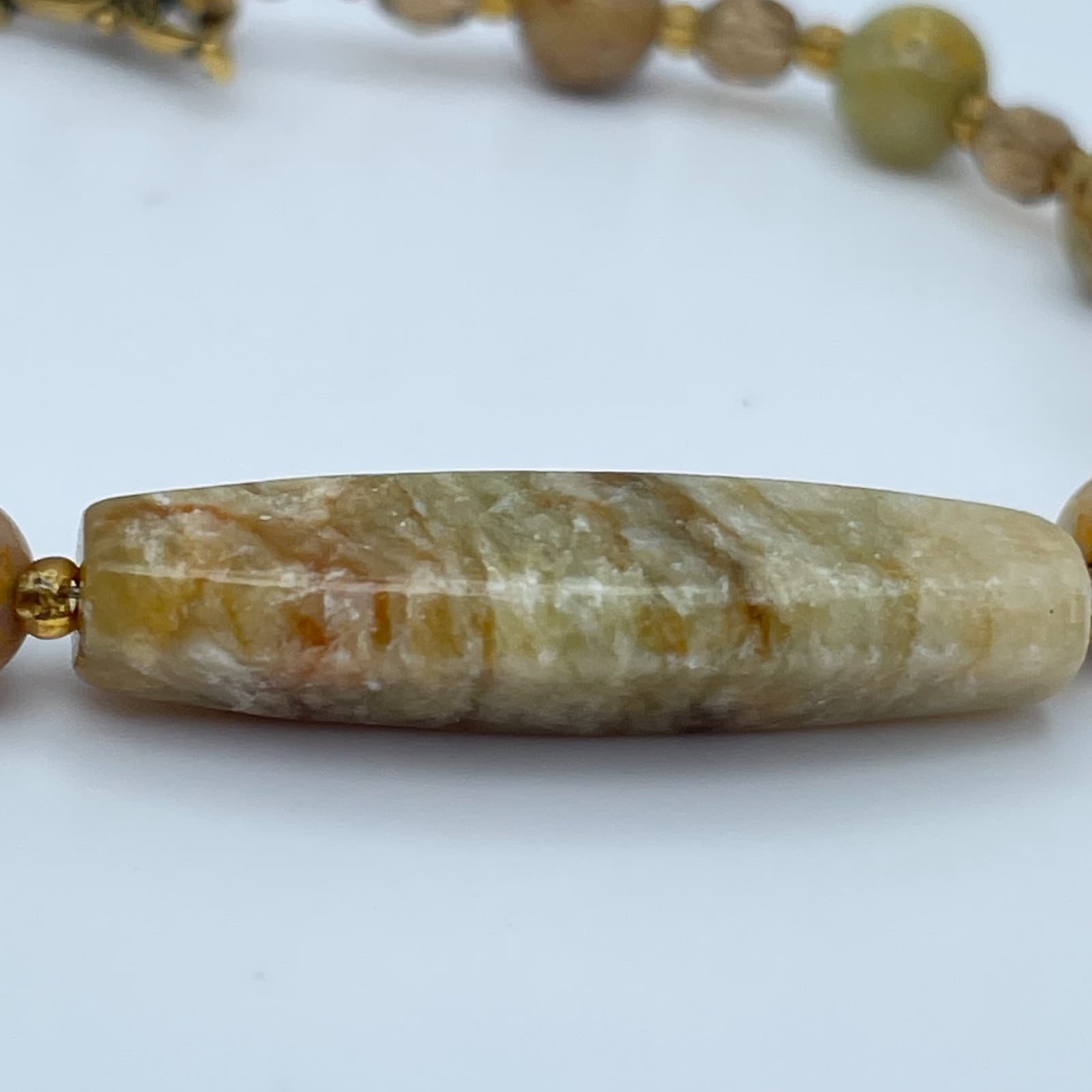 Vintage 90s Beaded Bracelet Statement Boho Women's Classic Fashion Jewelry - Thumbnail 7