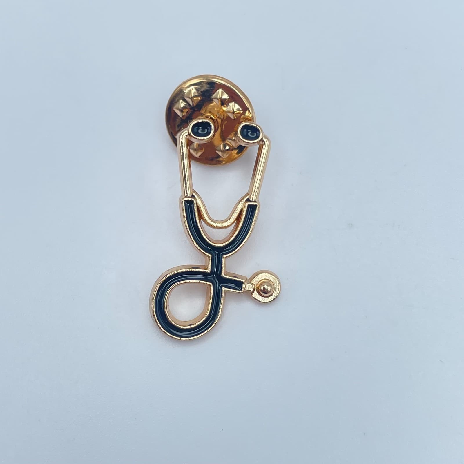 Vintage 90s Doctor's Medical lapel Pin Set Silver/Gold Tone Classic Jewelry - Thumbnail 4