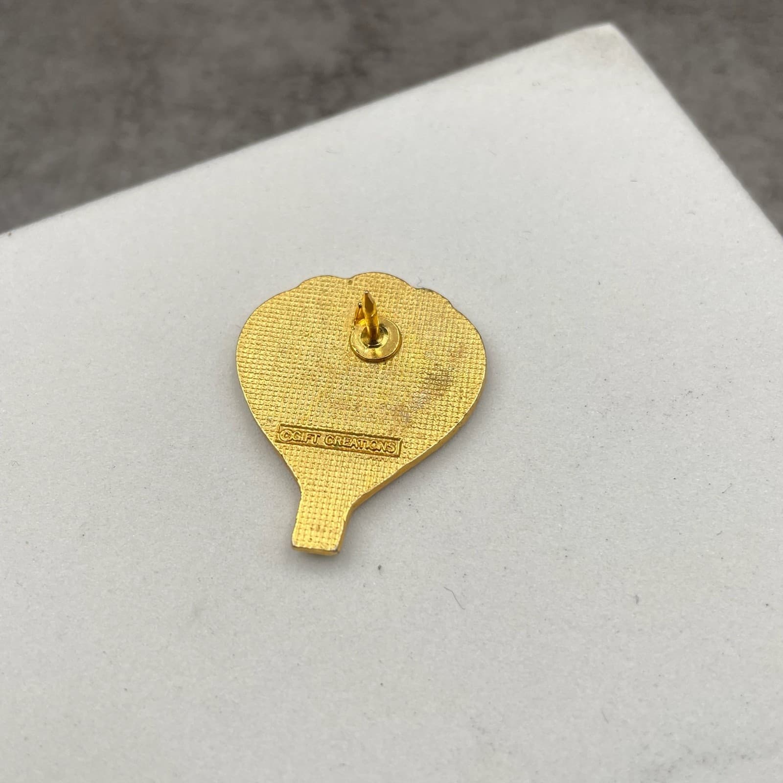 CGIFT Creations USA Flag Patriotic Hot Air Balloon Enamel Souvenir Lapel Pin - Thumbnail 3