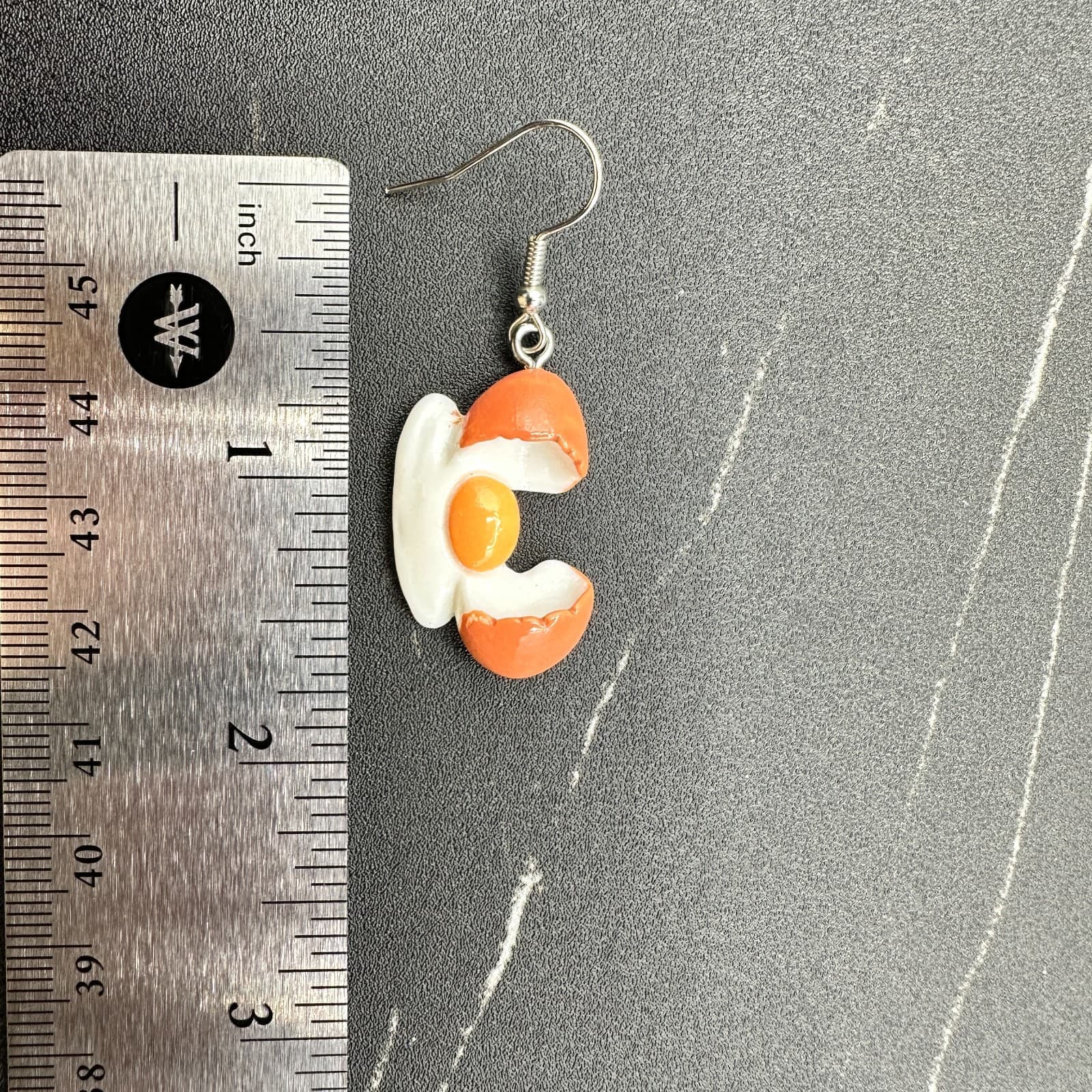 Vintage Women's Silver Tone Multicolor Cracked Egg Fashion Dangle/Drop Earrings - Thumbnail 12