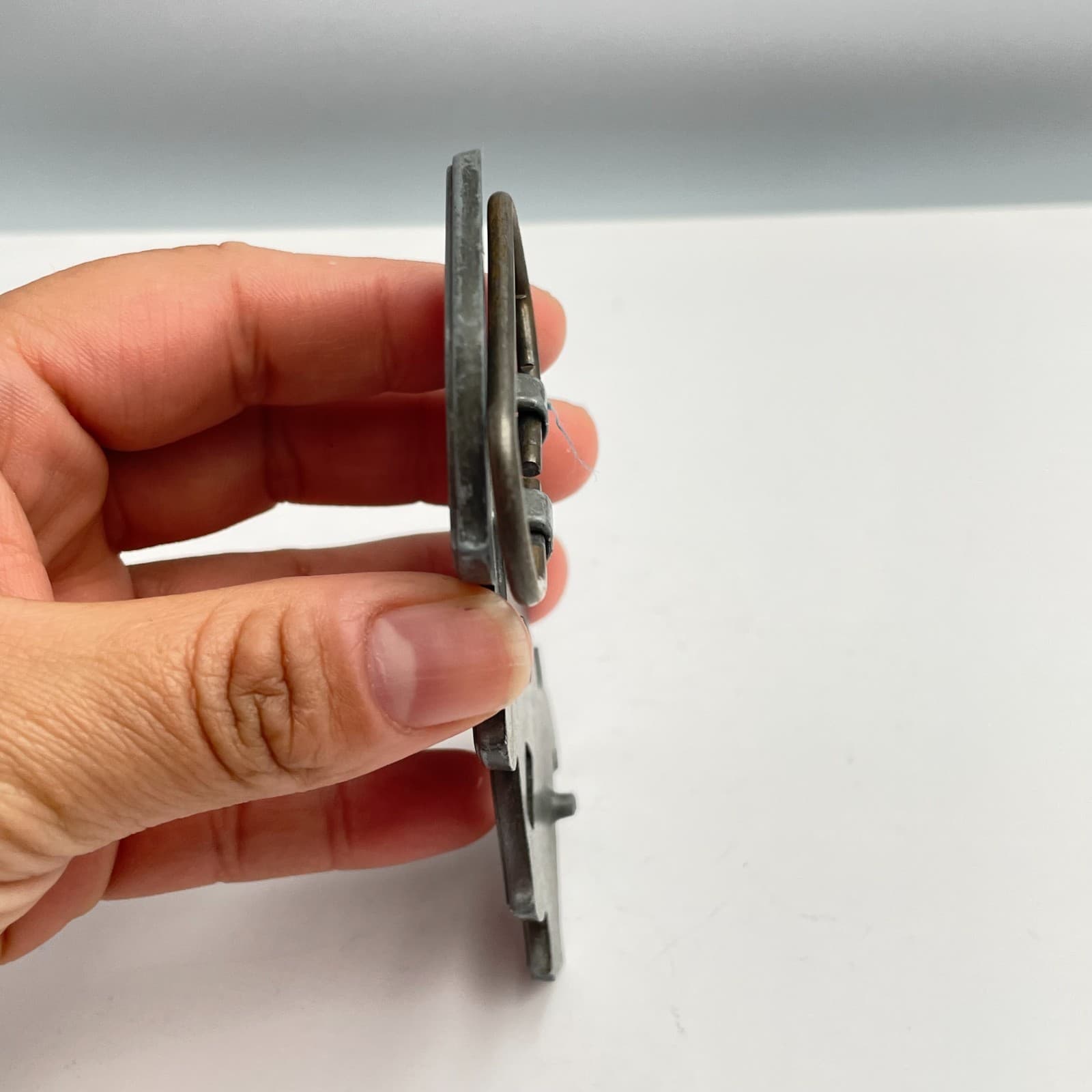 Vintage 90s Y2K 1800 Tequila Belt Buckle Silver Tone Metal Logo Promo Rare Goth - Thumbnail 2