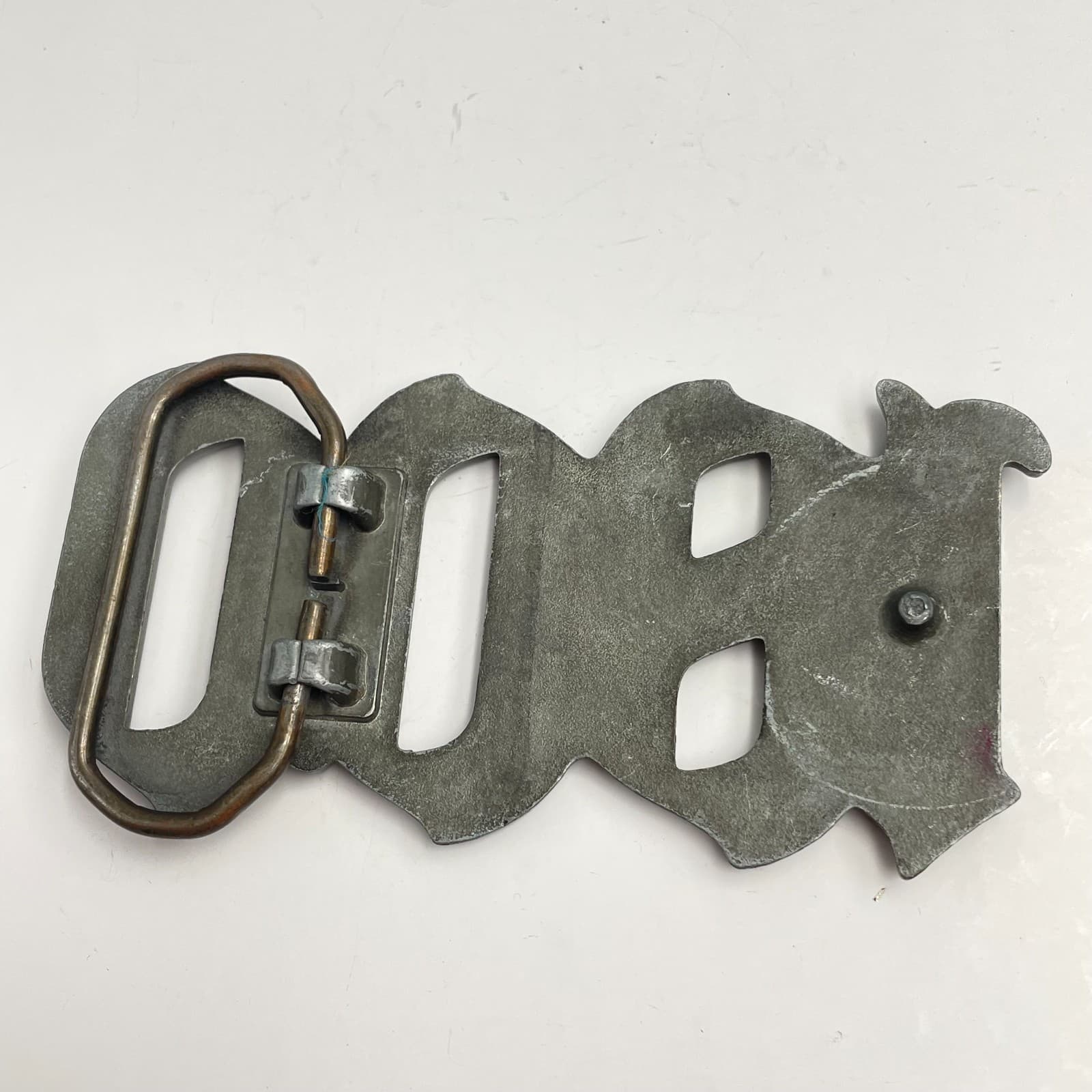 Vintage 90s Y2K 1800 Tequila Belt Buckle Silver Tone Metal Logo Promo Rare Goth - Thumbnail 3