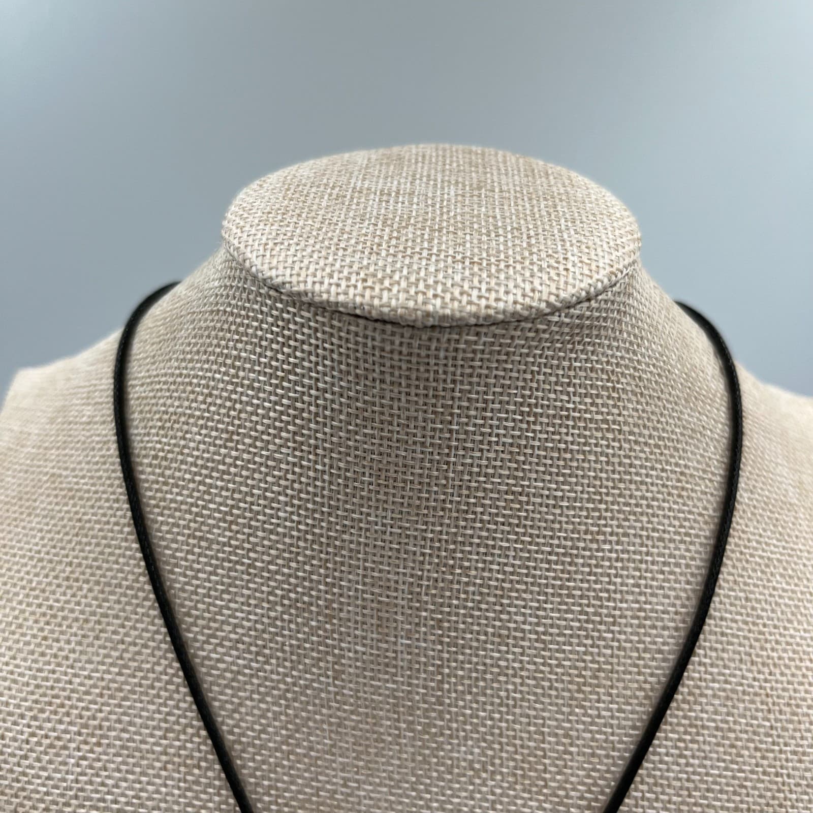 Bohemian Silver-Tone Black Obsidian Hexagonal Point Crystal Pendant Necklace - Thumbnail 3