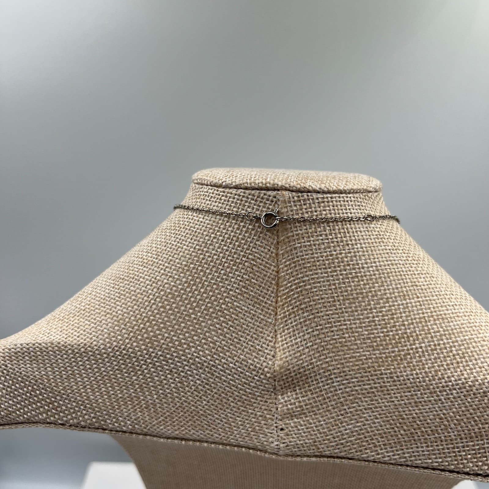 Vintage Silver-Tone Intricate Knotwork Irish High Celtic Cross Pendant Necklace - Thumbnail 6