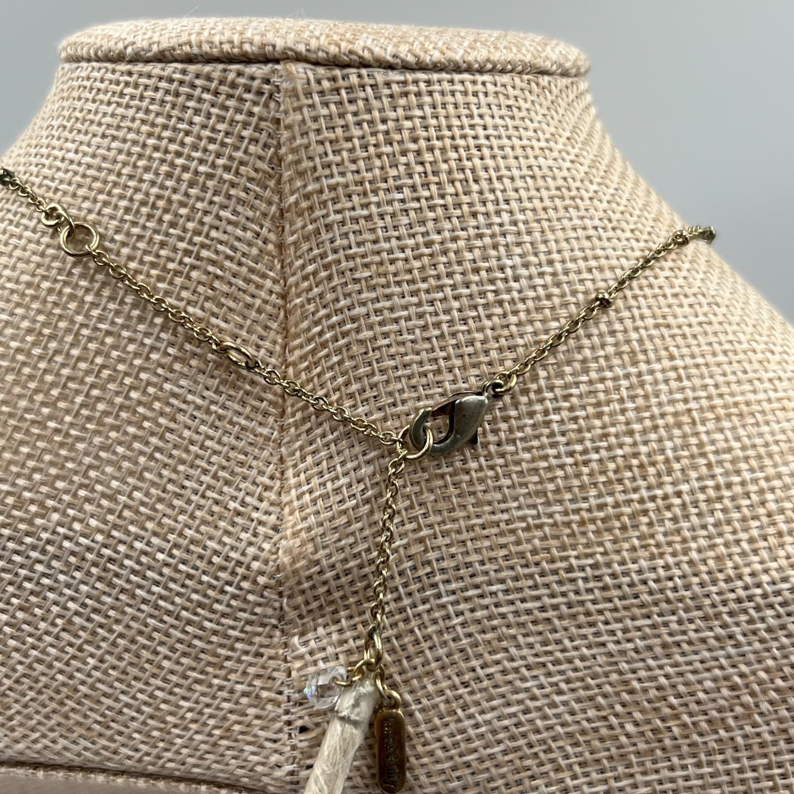 Lonna & Lilly Gold-Tone Mother Of Pearls Initial "D" Charm Pendant Necklace - Thumbnail 7