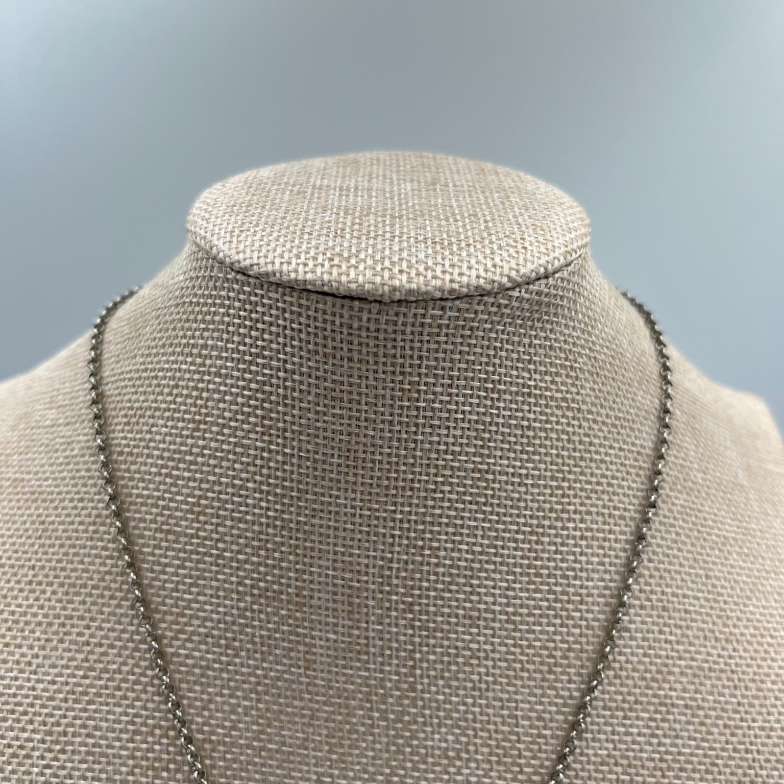 Western Silver-Tone Rolo Chain Feather Turquoise & Sun Charm Cluster Necklace - Thumbnail 3