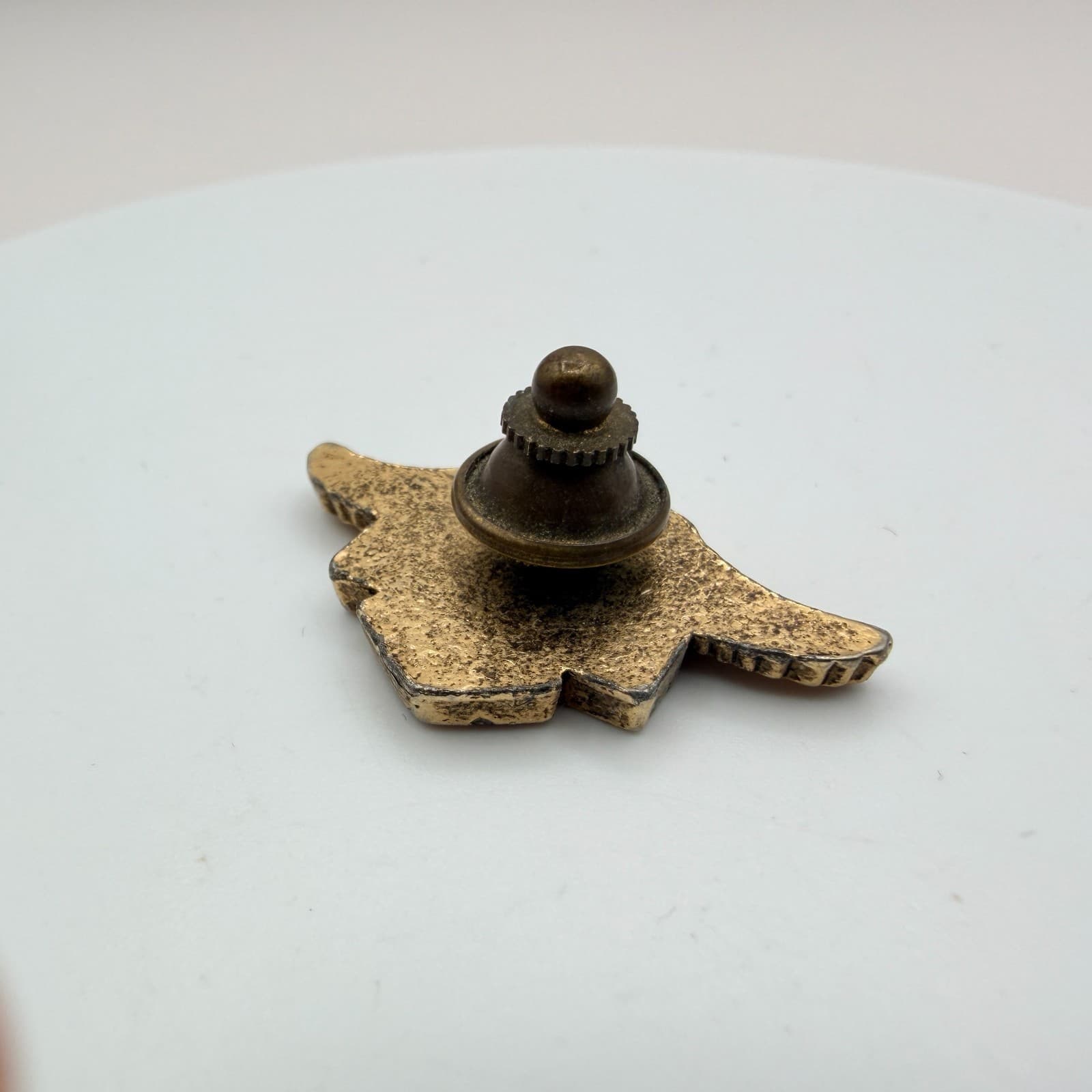 Vintage 90s Harley Davidson Pin Eagle Logo Gold Tone Biker Fashion Jewelry - Thumbnail 7