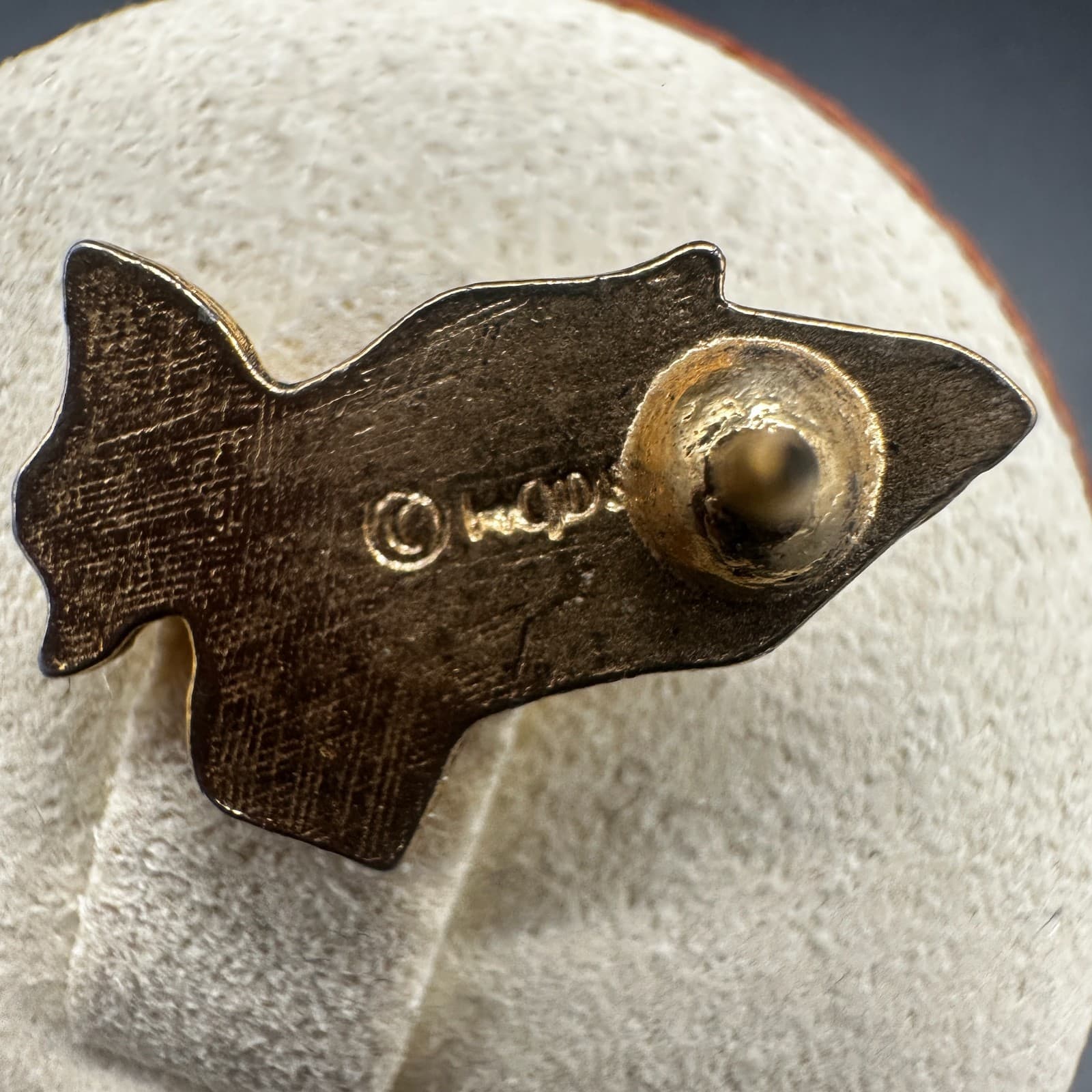 Vintage Goldtone Praying Hands Lapel Pin – Christian Prayer Brooch - Thumbnail 5