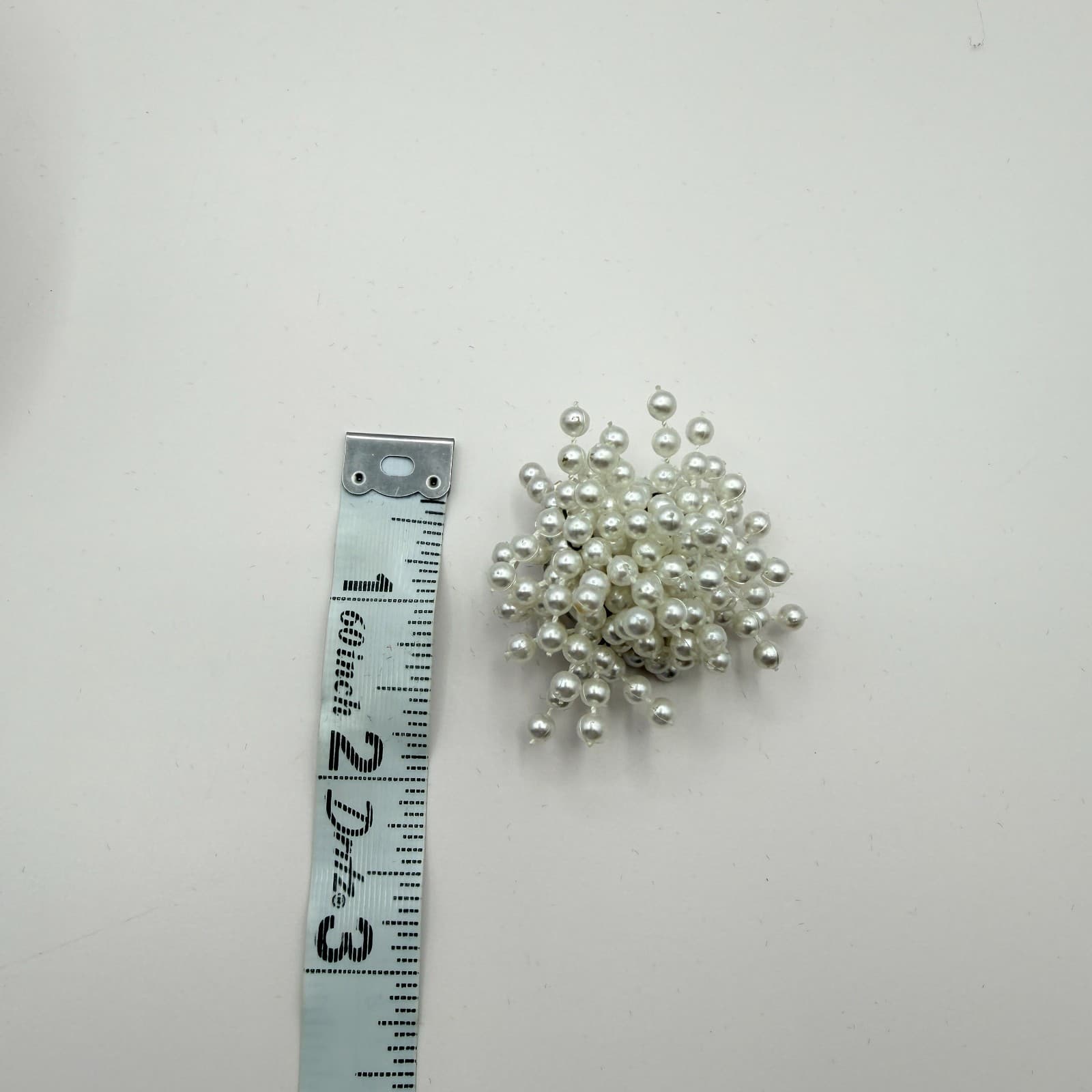 Vintage 90s Pearl Cluster Shoe Clips Wedding Footwear Embellishment Pair Jewelry - Thumbnail 8