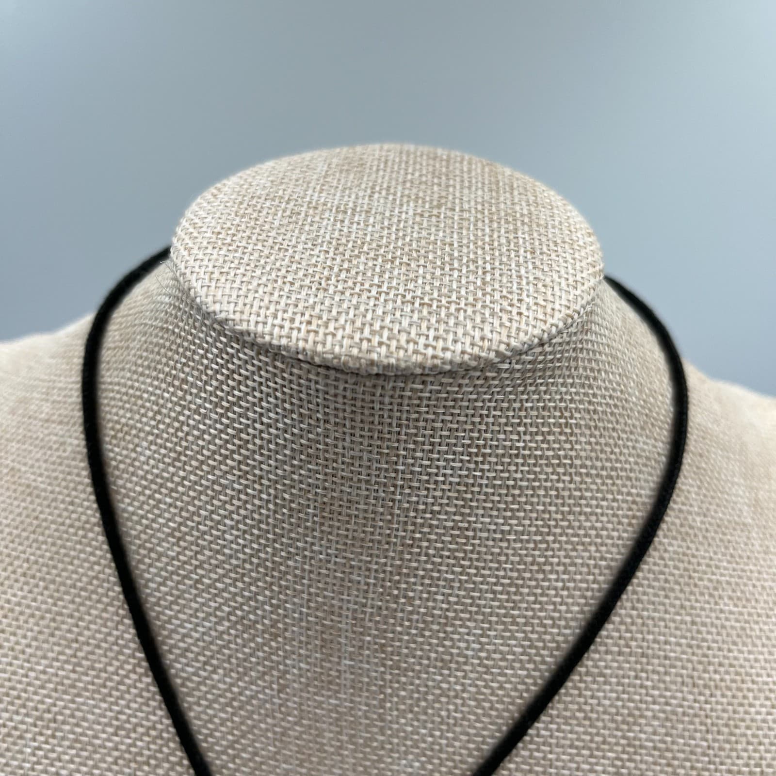 Vintage Venezia Murano Glass Heart Pendant Necklace Green Gold Foil Italian Art - Thumbnail 3