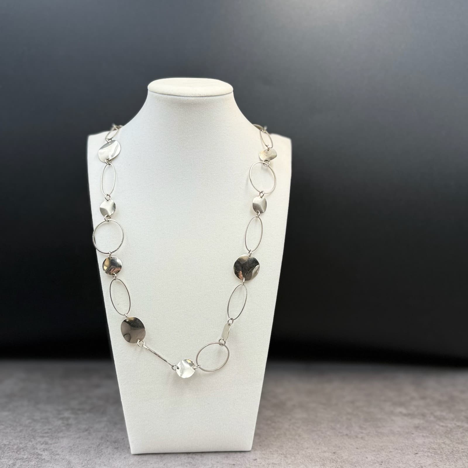 Vintage Starburst Sunburst Pendant Necklace Gold Tone Clear Rhinestone Charm 19" - Thumbnail 2