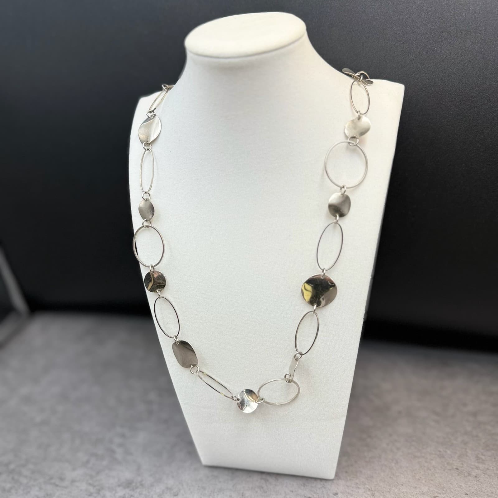 Vintage Starburst Sunburst Pendant Necklace Gold Tone Clear Rhinestone Charm 19" - Thumbnail 8