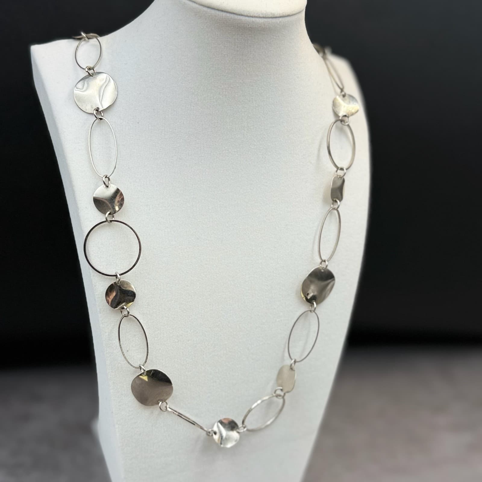 Vintage Starburst Sunburst Pendant Necklace Gold Tone Clear Rhinestone Charm 19" - Thumbnail 10