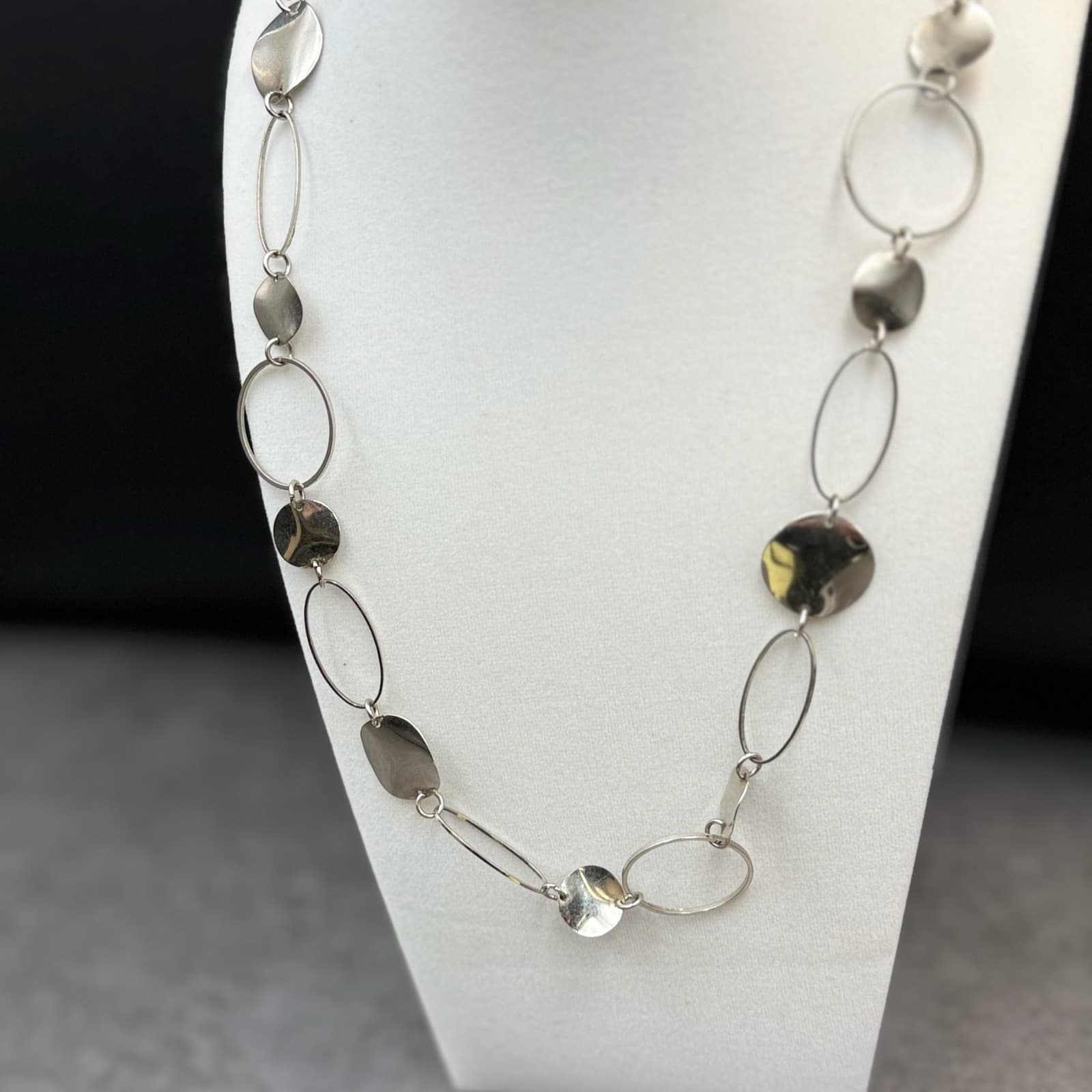 Vintage Starburst Sunburst Pendant Necklace Gold Tone Clear Rhinestone Charm 19" - Thumbnail 12