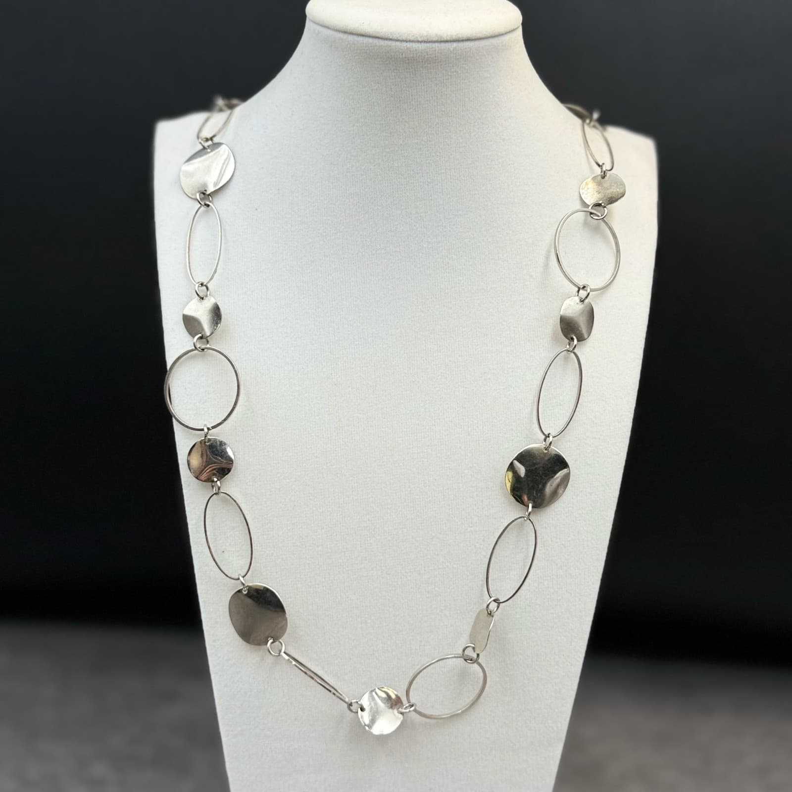 Vintage Starburst Sunburst Pendant Necklace Gold Tone Clear Rhinestone Charm 19" - Image 1