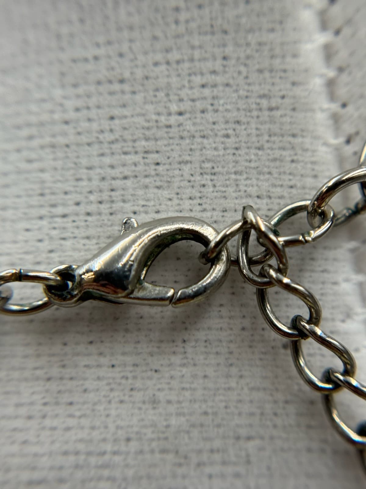 Vintage Starburst Sunburst Pendant Necklace Gold Tone Clear Rhinestone Charm 19" - Thumbnail 7