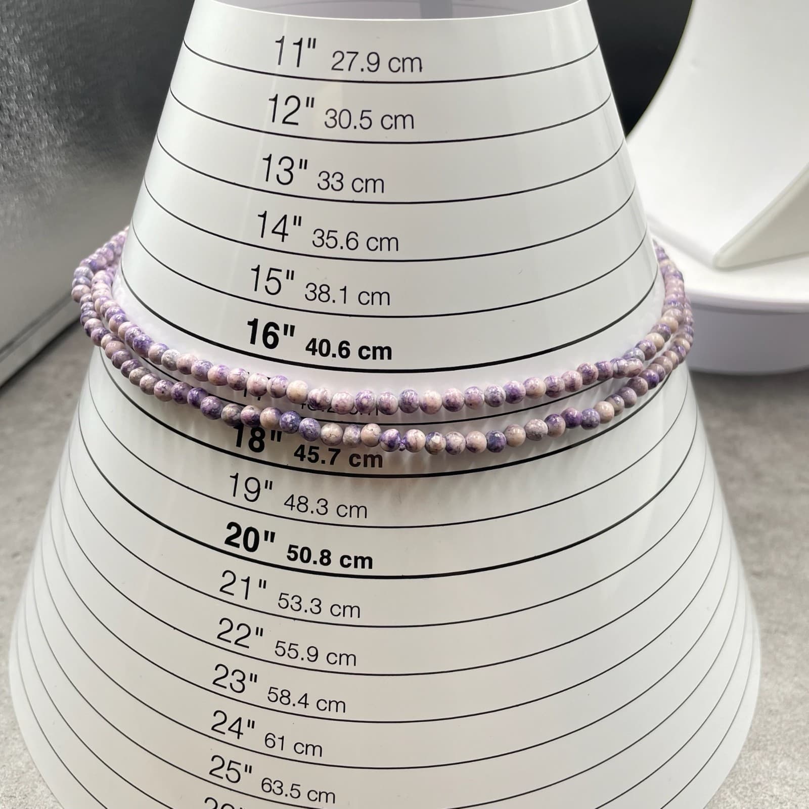 Vintage Boho Purple Fashion Classic Double Stranded Beaded Layered Long Necklace - Thumbnail 2