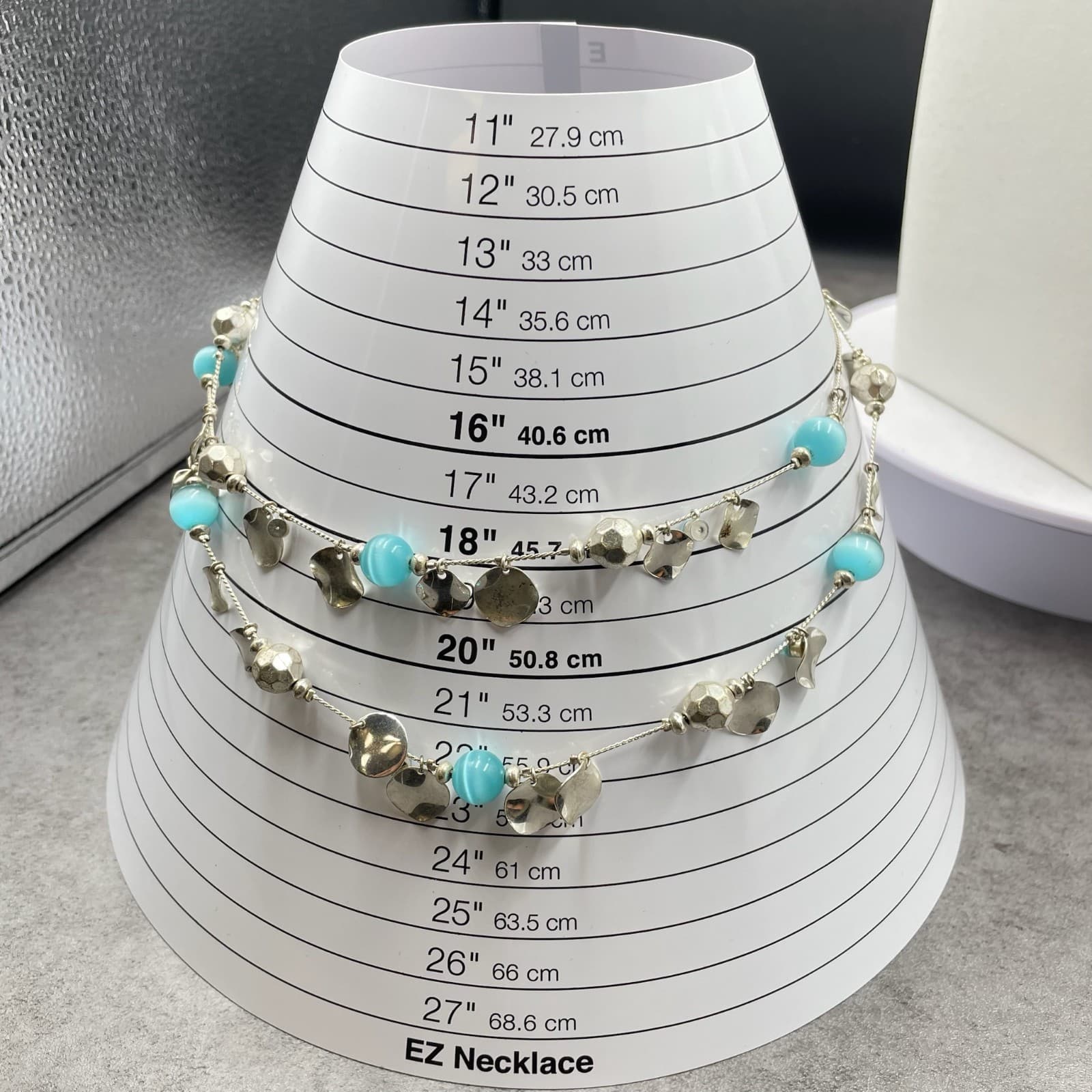 Vintage Contemporary Silver-Tone Lobster Flapper Glass Jewels Beaded Statement - Thumbnail 2