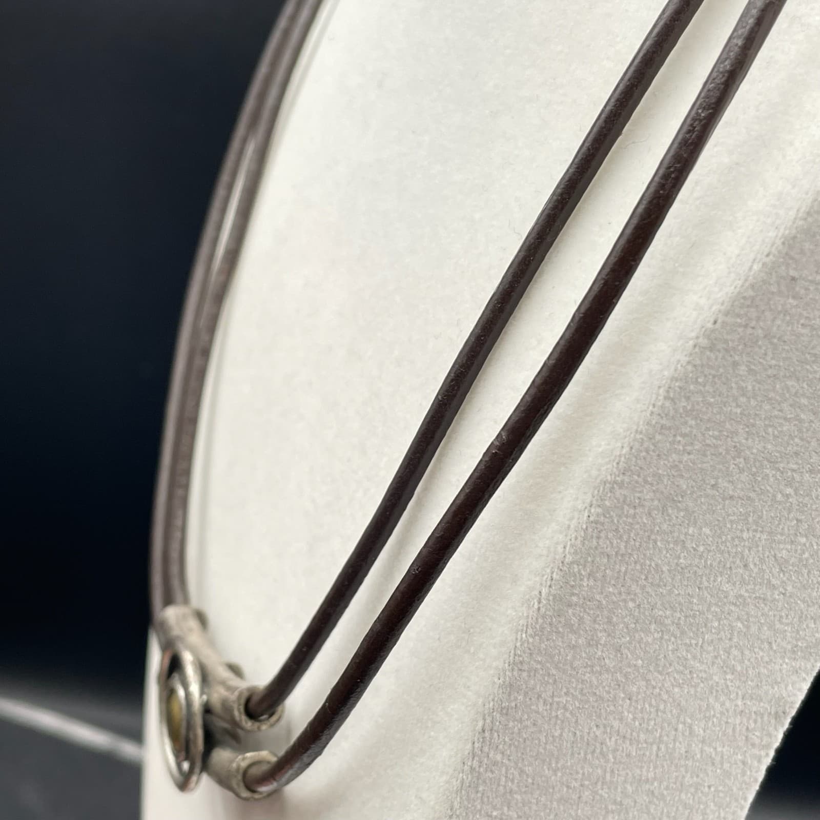 Vintage Chicos Womens Black Double Layered Cylindrical Fashion Necklace - Thumbnail 14