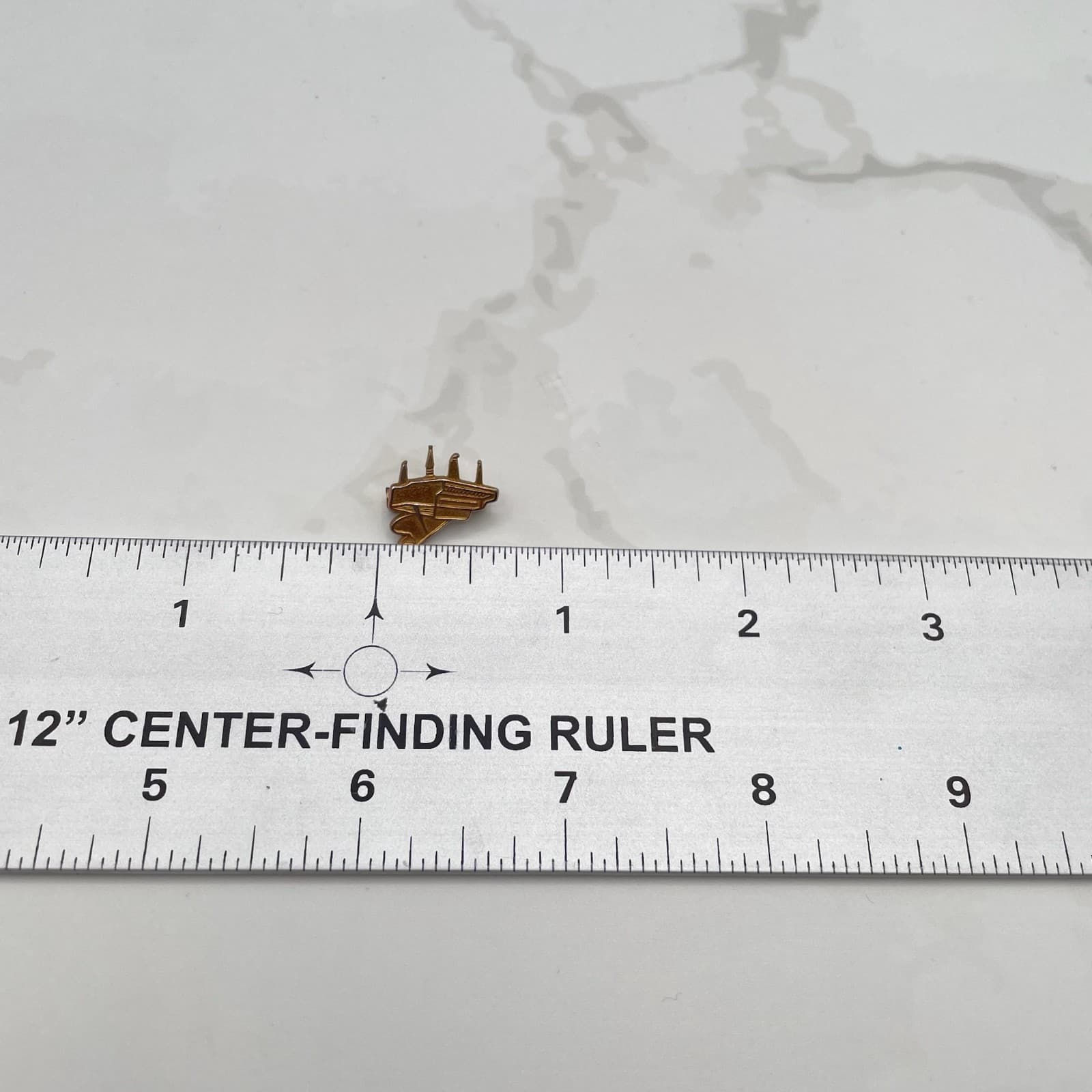 Vintage Grand Piano Brooch Pin Gold Tone Music Instrument Novelty Mini Lapel - Thumbnail 2