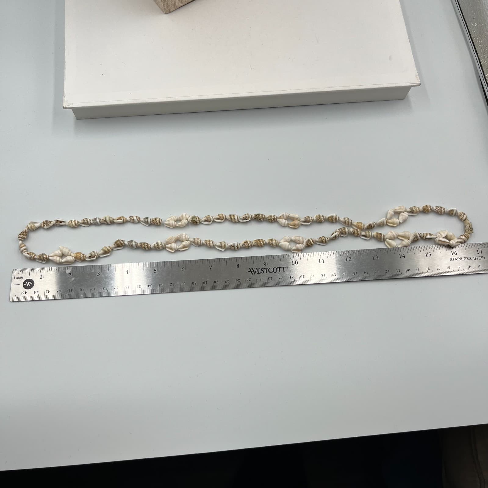 Vintage Shell Necklace DM PHIL Philippines Beaded Beach Boho Coastal Statement - Thumbnail 7