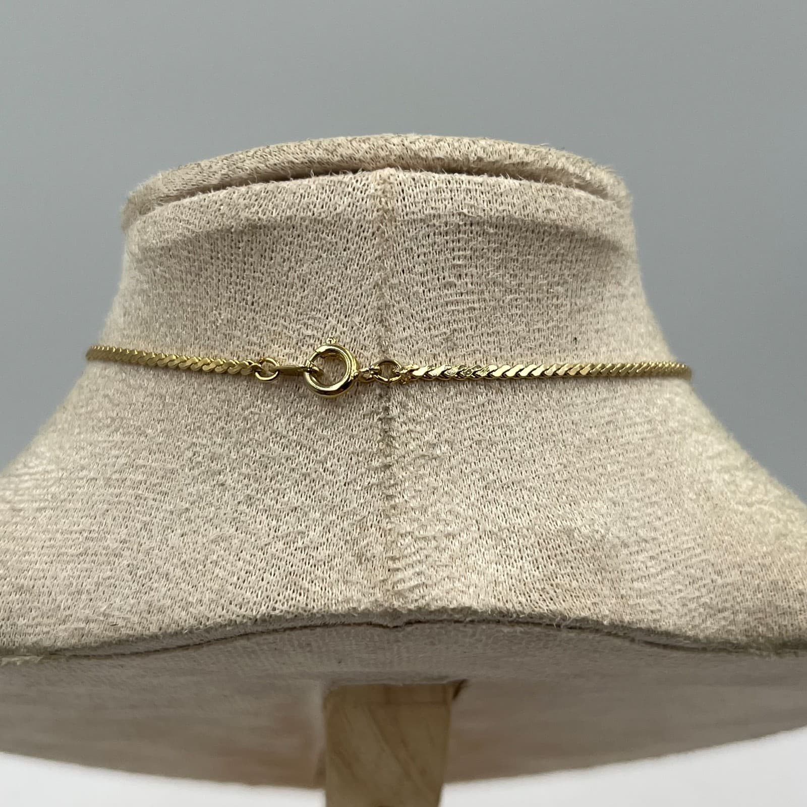 Vintage Gold Tone Butterfly Pendant Necklace Enamel Insect Jewelry Retro Gift - Thumbnail 7