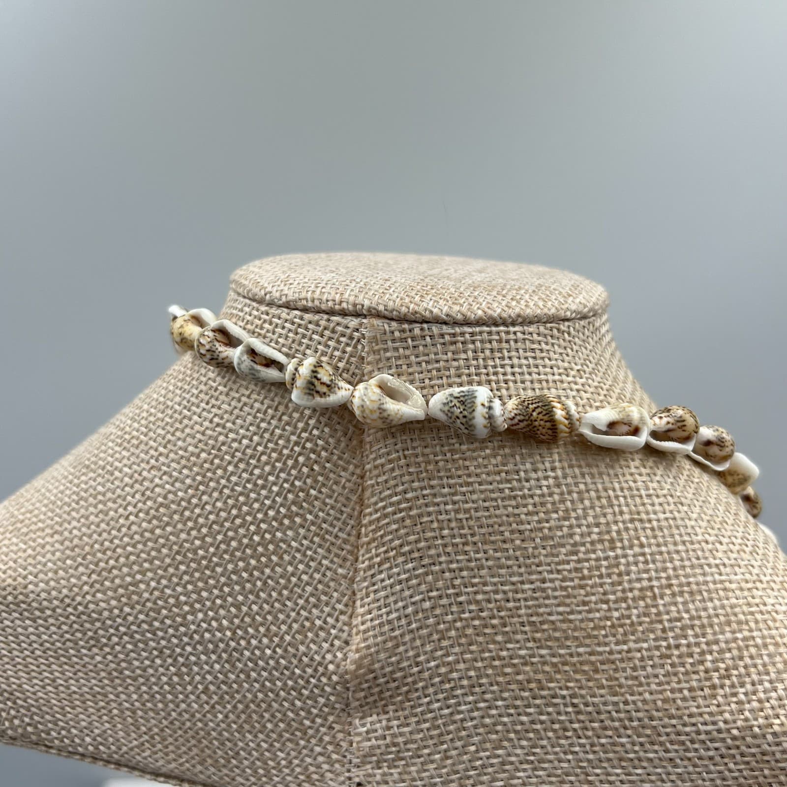 Vintage Shell Necklace DM PHIL Philippines Beaded Beach Boho Coastal Statement - Thumbnail 6