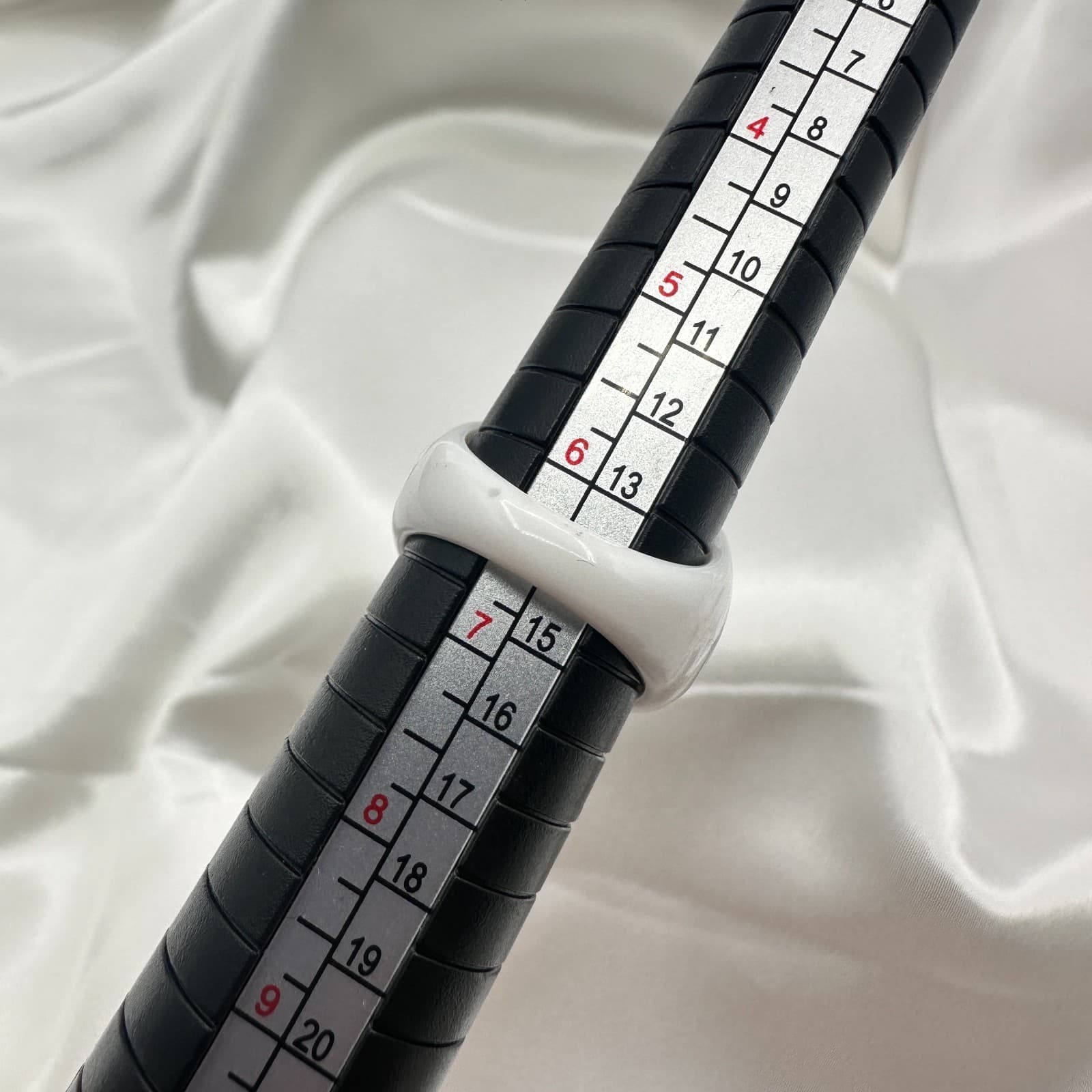 Vintage Y2K Rhinestone Heart Ring Statement Retro Women's Classic Jewelry - Thumbnail 9